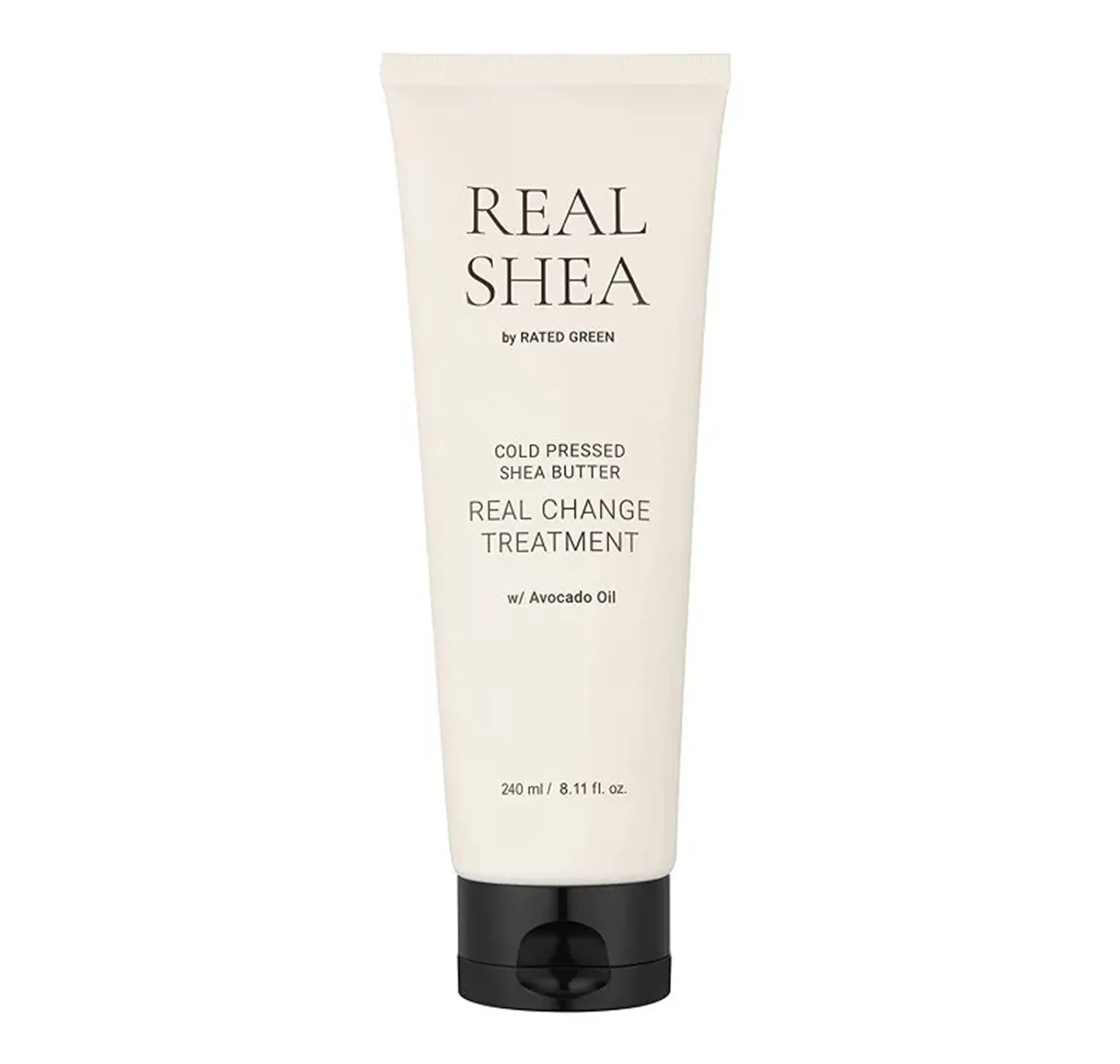 Rated Green Real Shea Cold Pressed Shea Butter Change Treatment Поживна маска для сухого і пошкодженого волосся - Фото