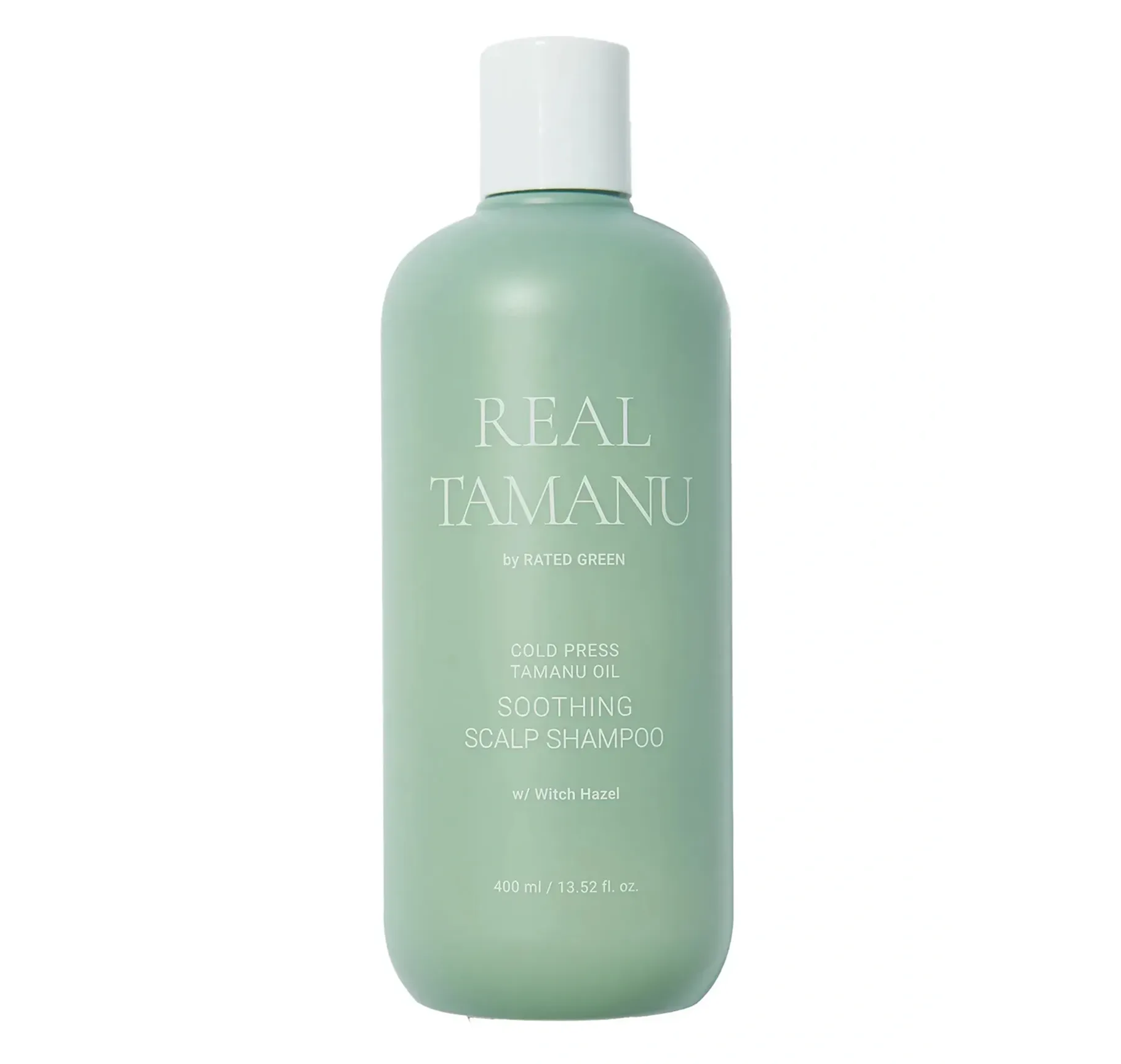 Rated Green Real Tamanu Cold Pressed Oil Soothing Scalp Shampoo Заспокійливий шампунь для чутливої шкіри з екстрактом олії таману - Фото