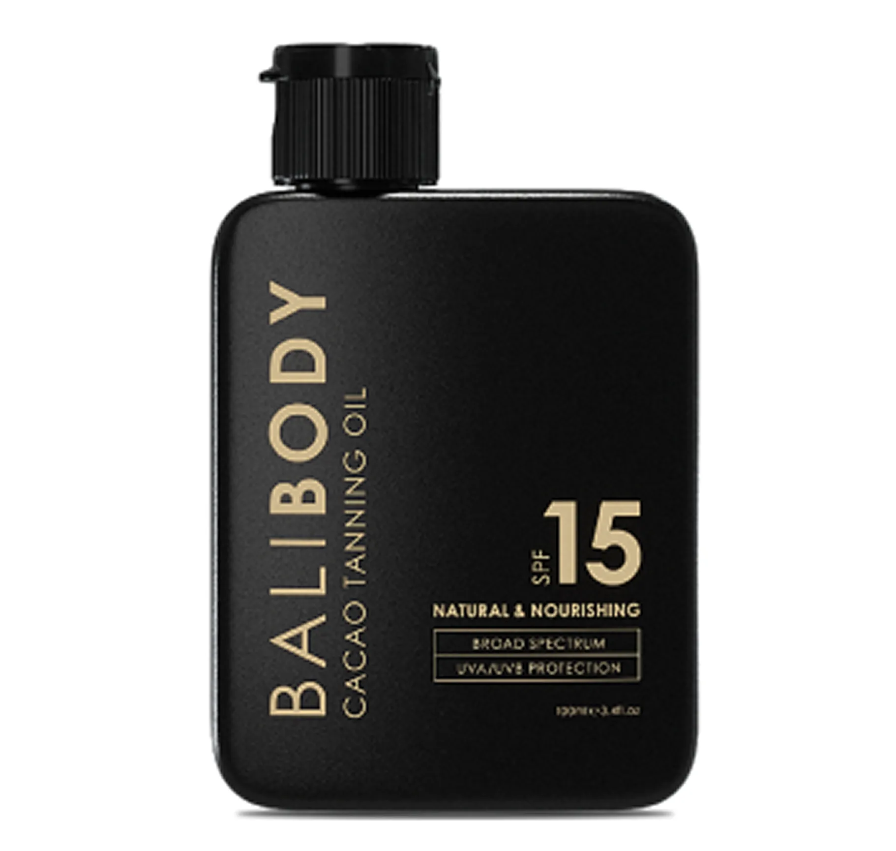 Bali Body Cacao Tanning Oil SPF15 Олія для засмаги з екстрактом какао та SPF 15 - Фото