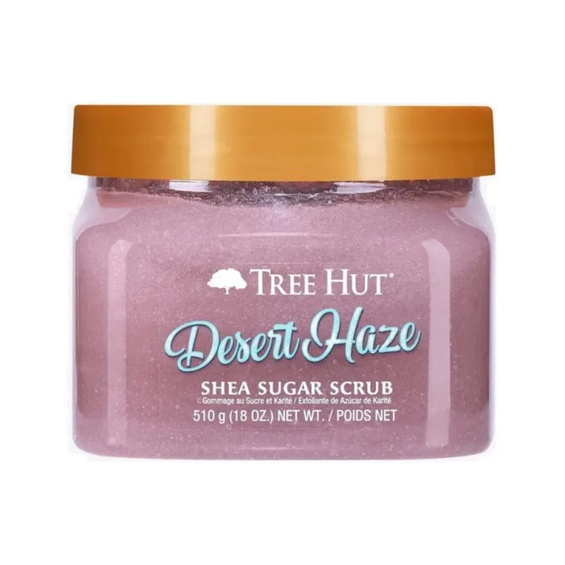 Tree Hut Desert Haze Sugar Scrub Цукровий скраб для тіла з квітково-малиновим ароматом - Фото