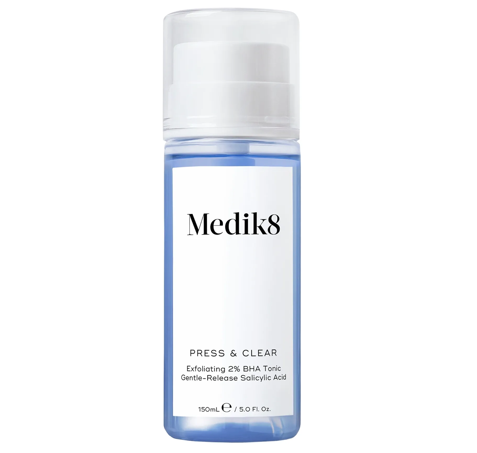 Medik8 Press & Clear Exfoliating 2% BHA Tonic Тонік з BHA-кислотами для проблемної шкіри - Фото
