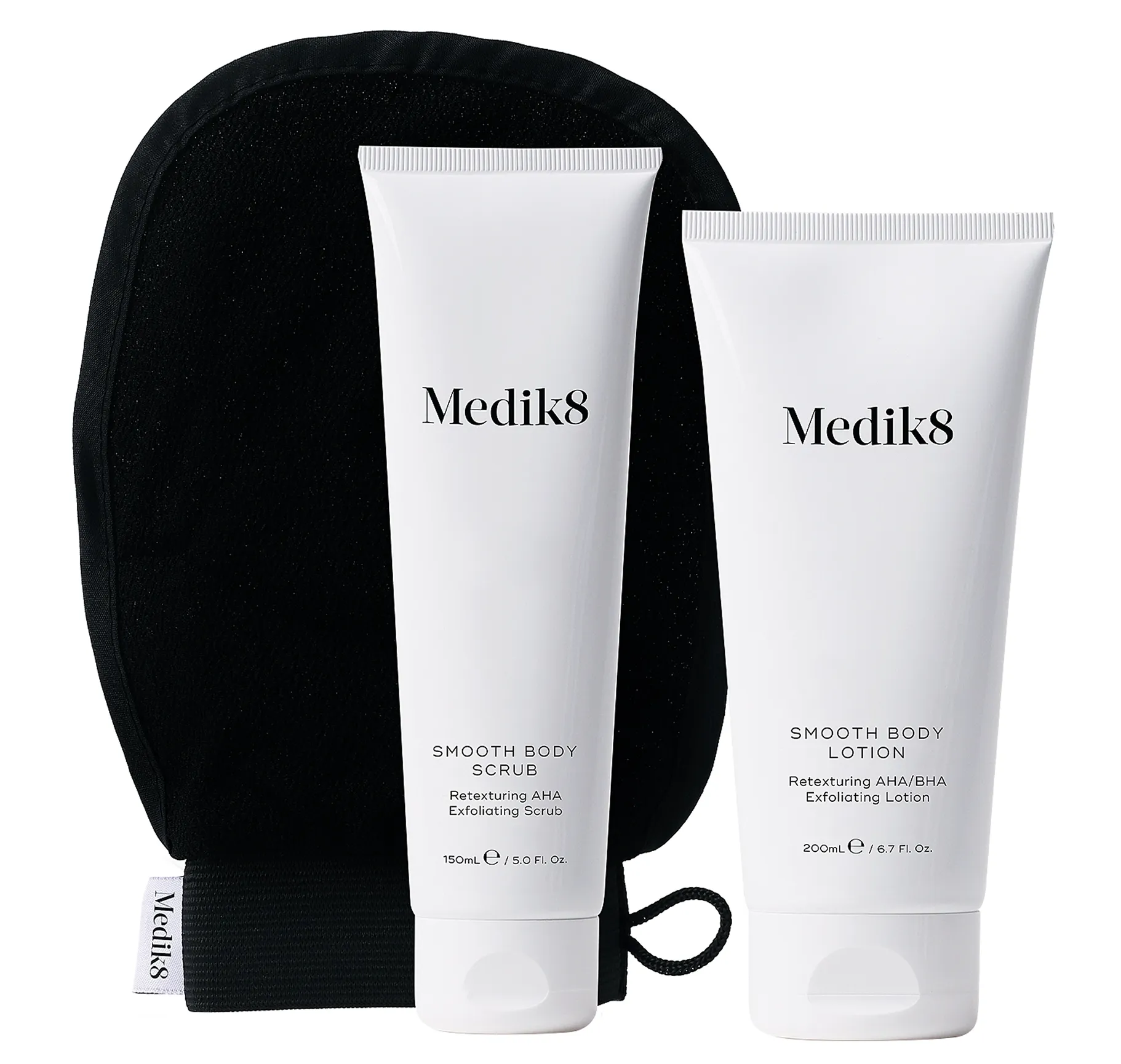 Medik8 Smooth Body Exfoliating Kit Система з АНА-кислотами для сухої шкіри - Фото