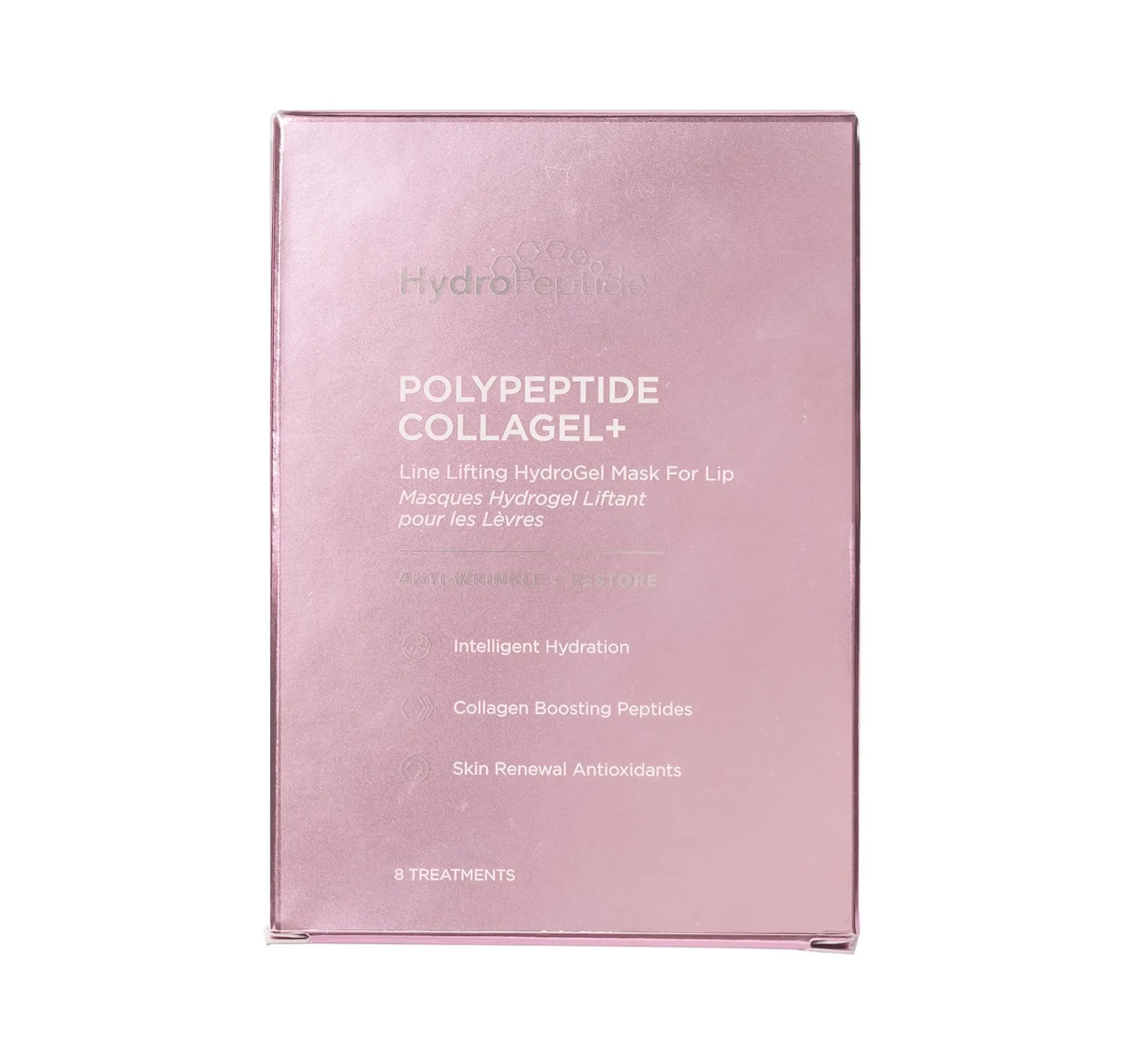 HydroPeptide PolyPeptide Collagel+ Lip Mask Гідрогелева ліфтинг-маска для губ - Фото