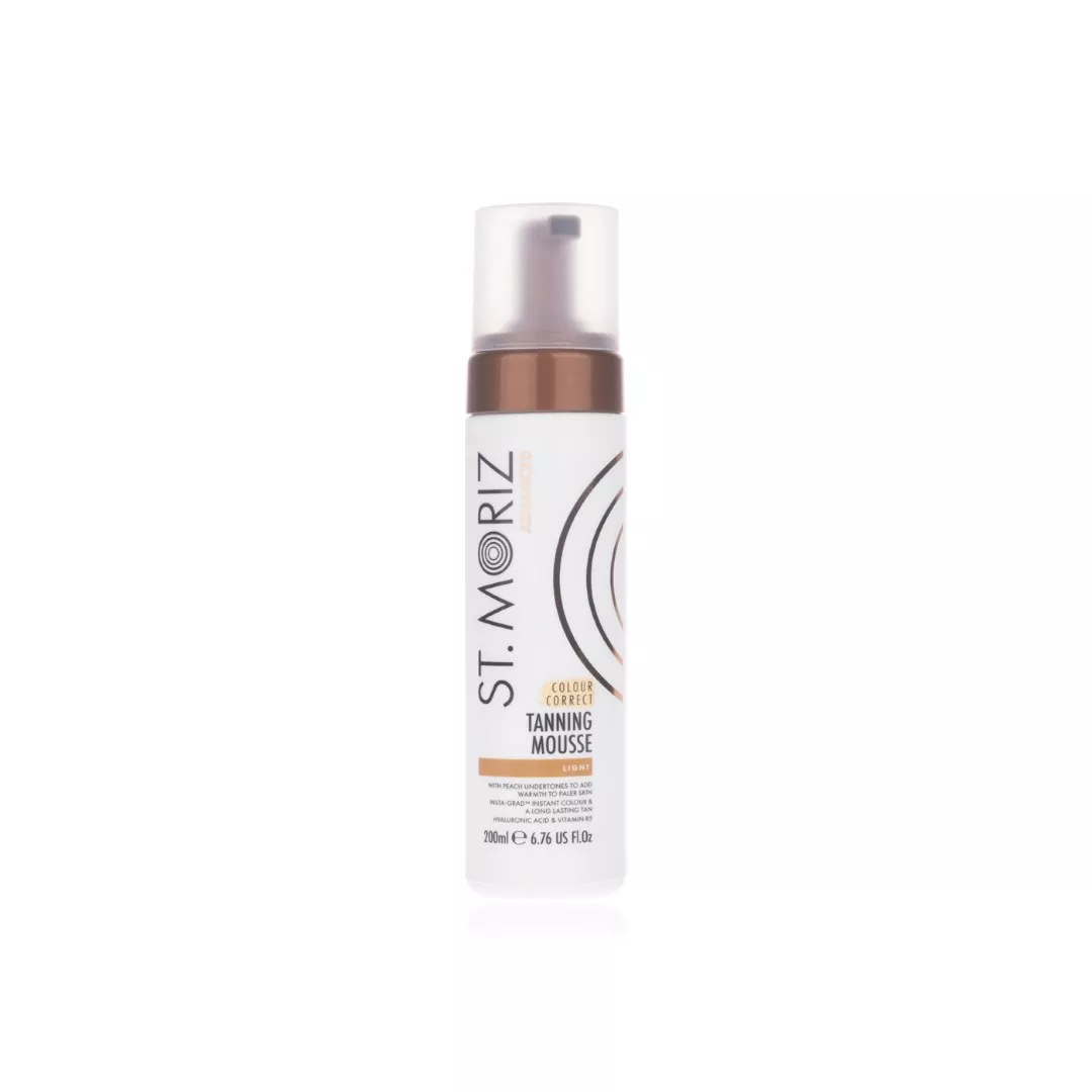 ST.Moriz Advanced Colour Correcting Mousse Light Мус-автозасмага у відтінку Light - Фото