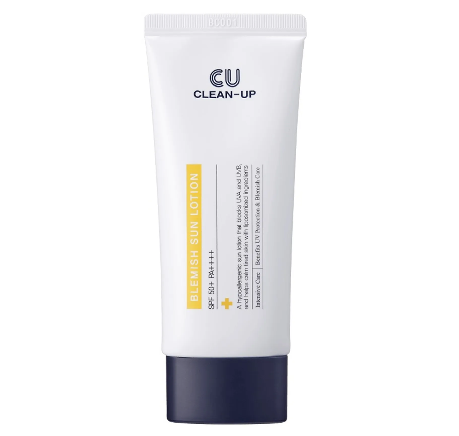 Cu Skin Clean-up Blemish Sun Lotion Spf 50+ Pa++++ Легкий cонцезахисний лосьйон - Фото
