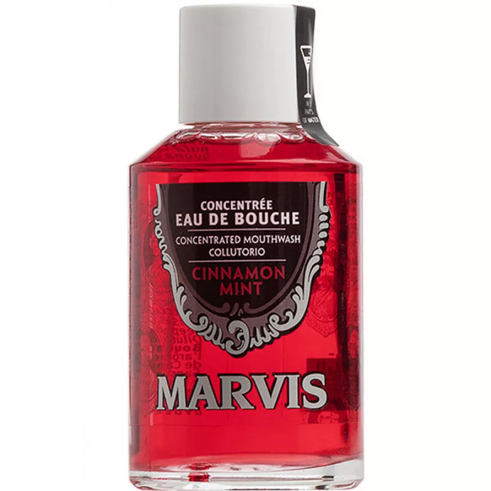 Marvis Cinnamon Mint Concentrated Mouthwash Ополіскувач-концентрат для ротової порожнини зі смаком кориці та м'яти - Фото