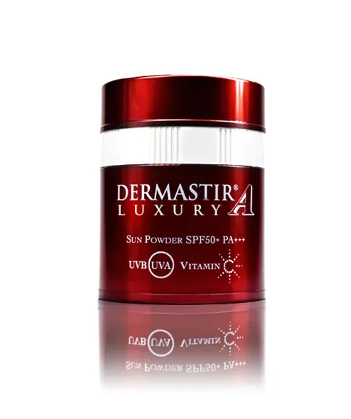 Dermastir Sun Powder Spf 50+ Сонцезахисна пудра з вітаміном С та адаптативними властивостями - Фото