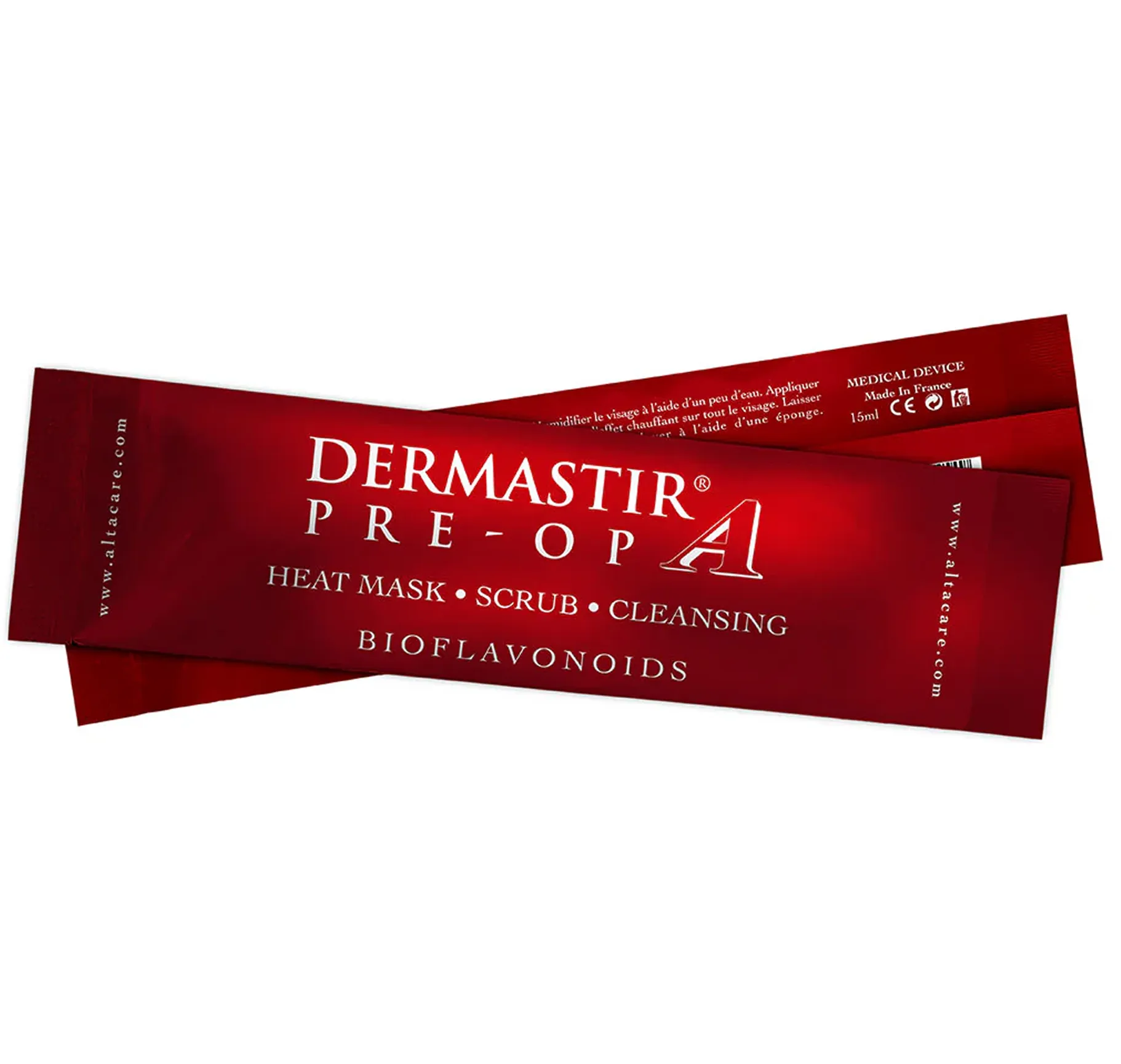 Dermastir Pre-op Heat Mask Маска-скраб з тепловим ефектом - Фото