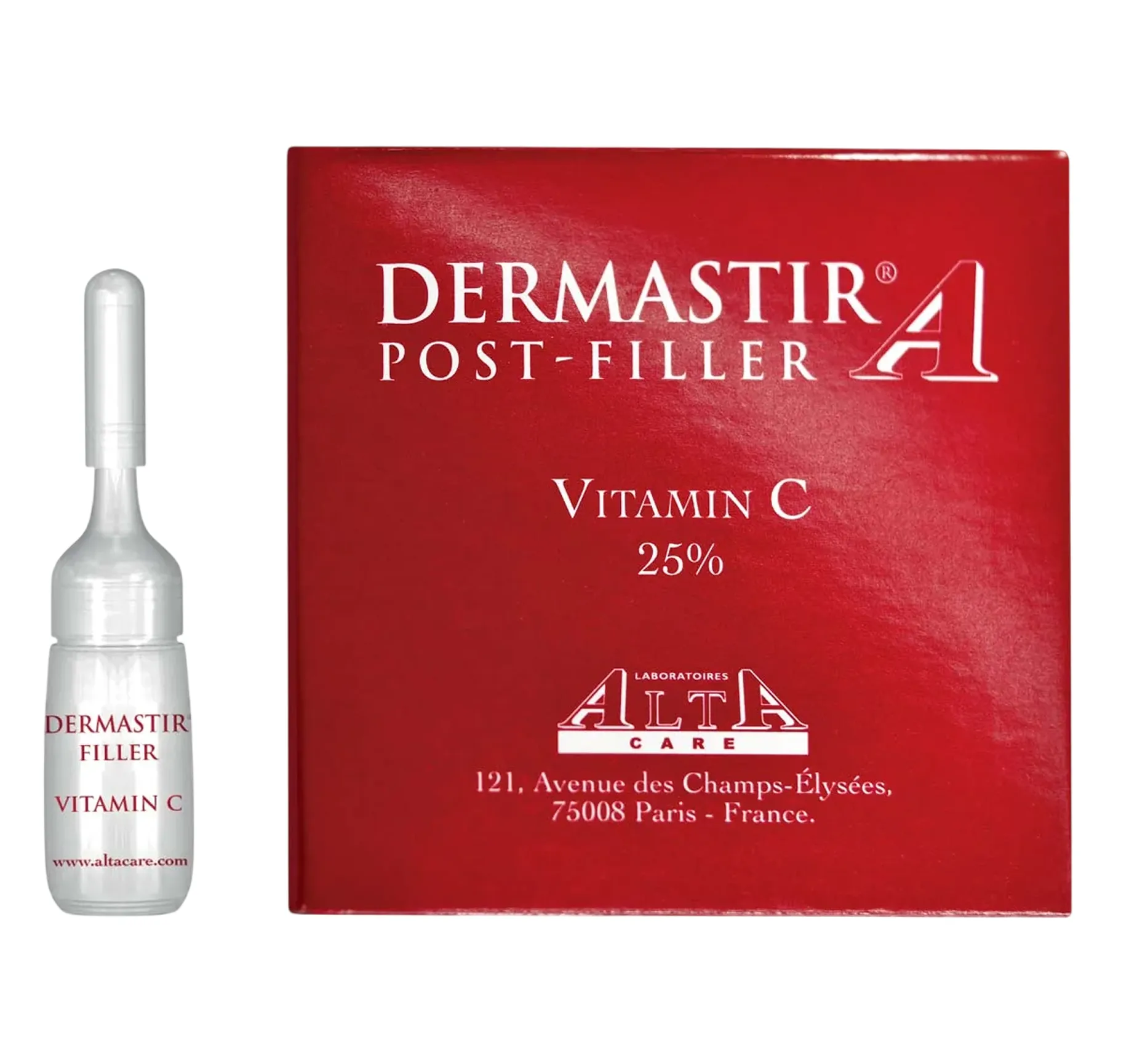 Dermastir Post-Filler Vitamin C Сухий філер з вітаміном С для підсилення доглядових засобів - Фото