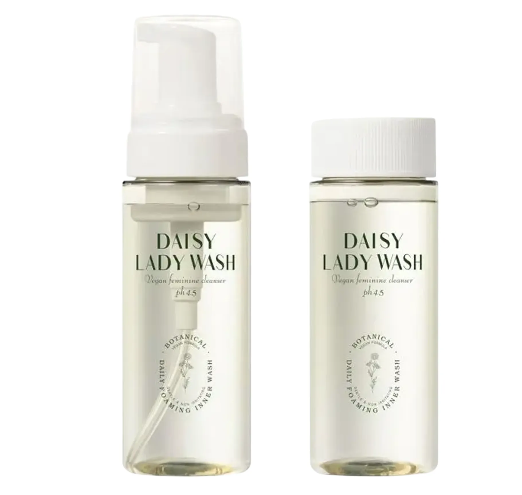 Cu Skin Dr.Solution Daisy Lady Wash Веганська пінка для інтимної гігієни з запасним блоком - Фото
