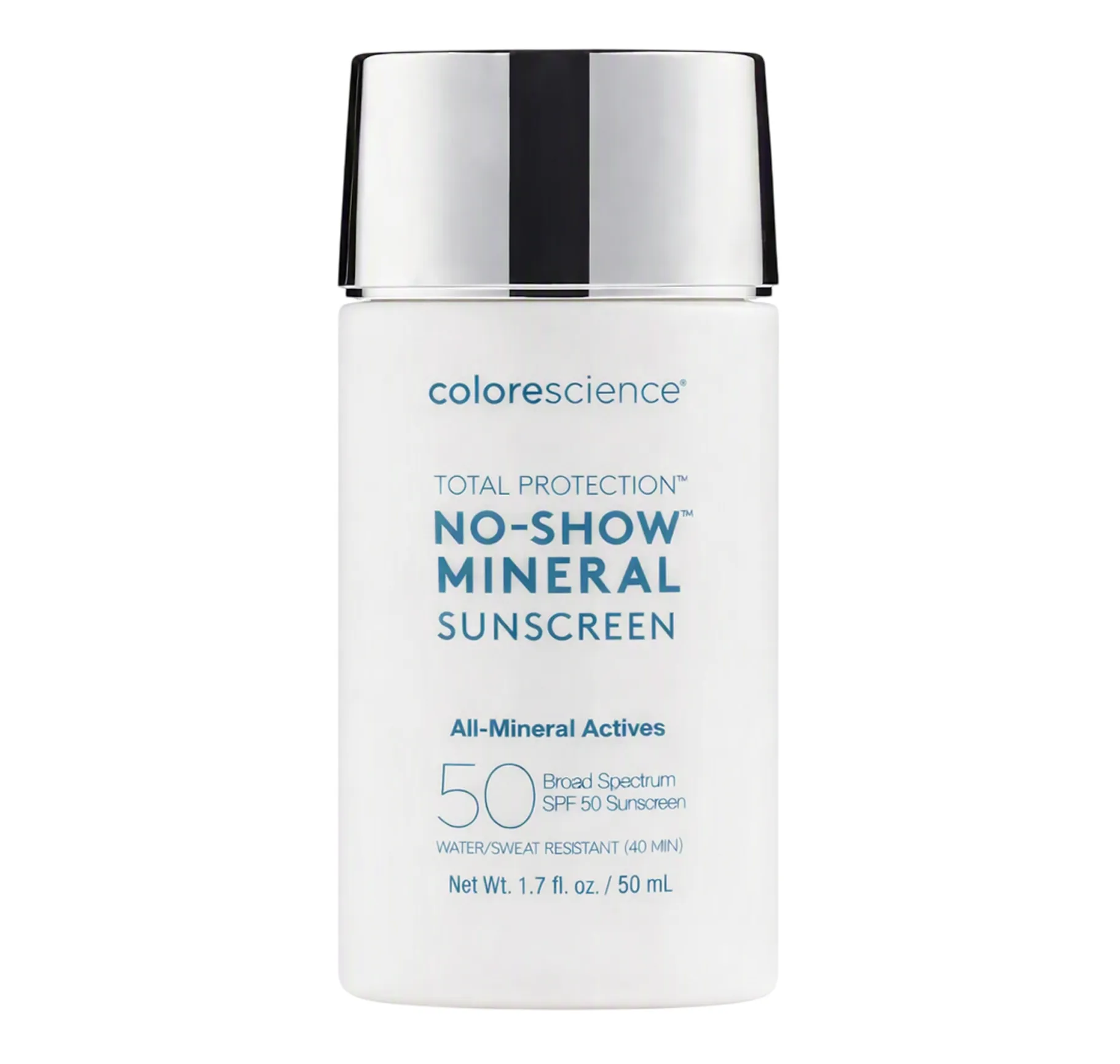 Colorescience Total Protection No-Show Mineral Sunscreen SPF 50 Мінеральний Сонцезахисний Флюїд - Фото