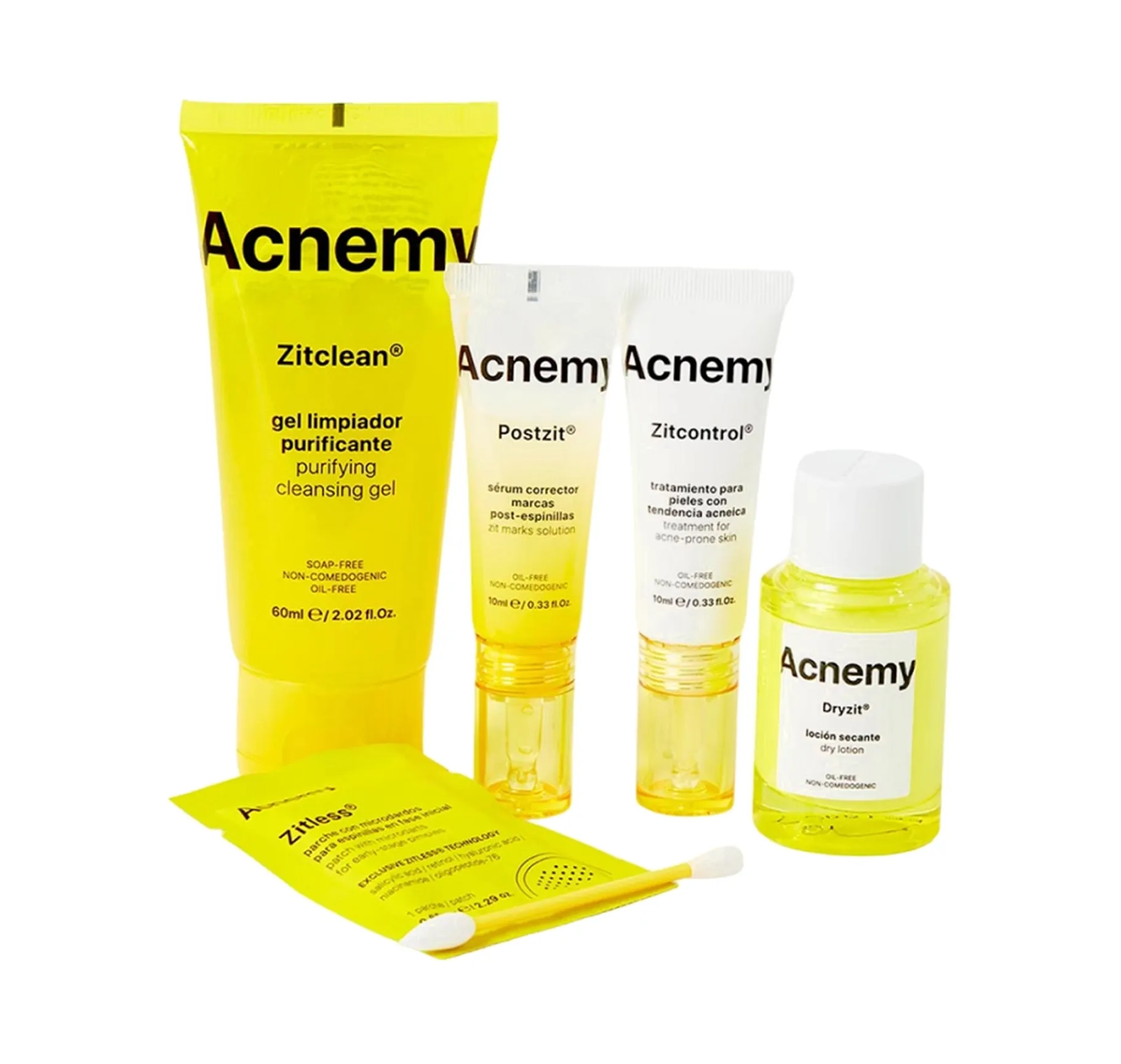 Acnemy Zitminis Набір мініатюр для шкіри схильної до акне - Фото