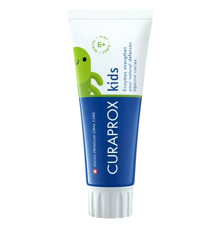 Curaprox Kids Дитяча зубна паста з фтором з 6 років зі смаком м'яти - Фото