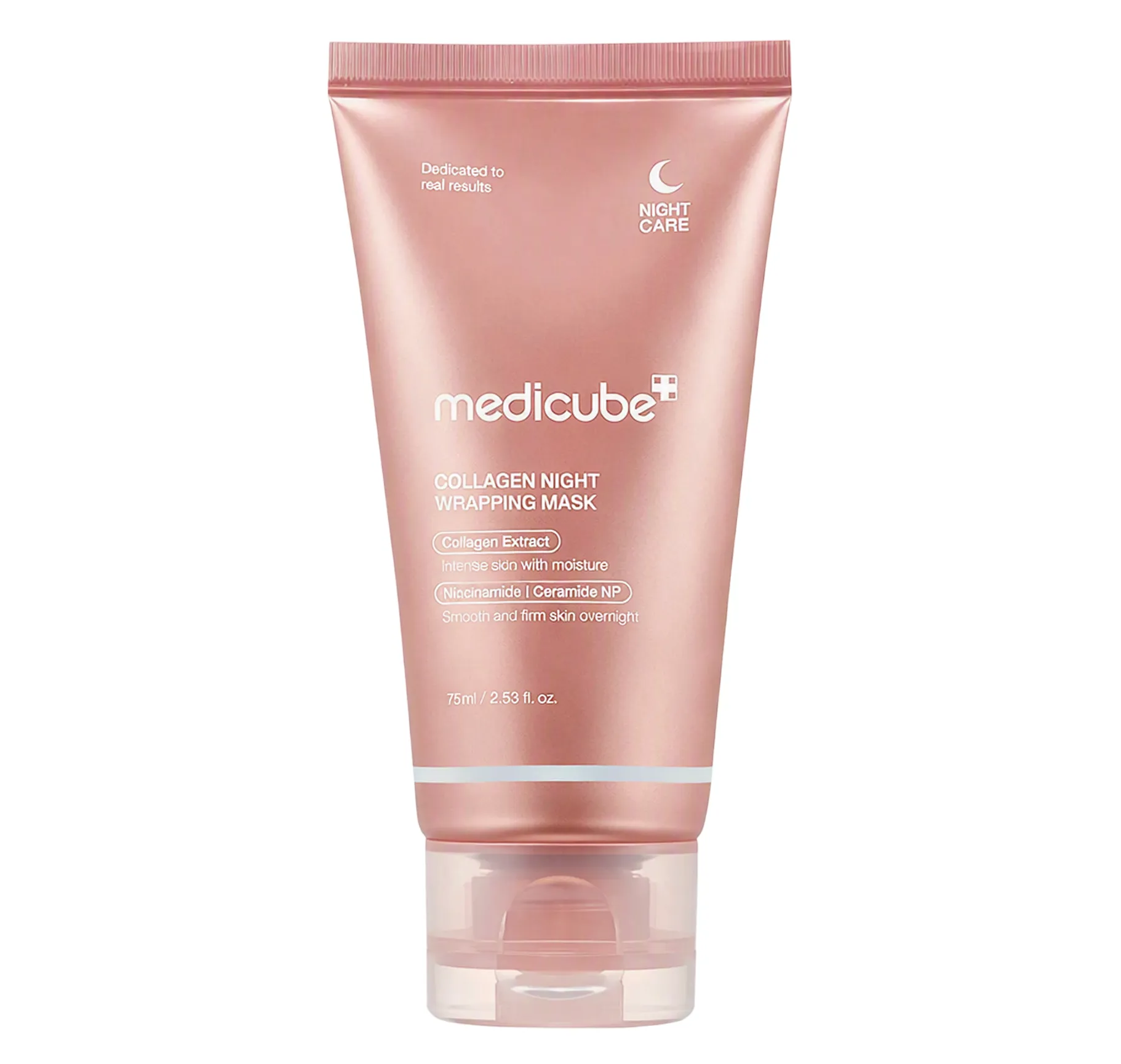 Medicube Collagen Night Wrapping Mask Преміальна ультразволожуюча нічна маска - плівка - Фото