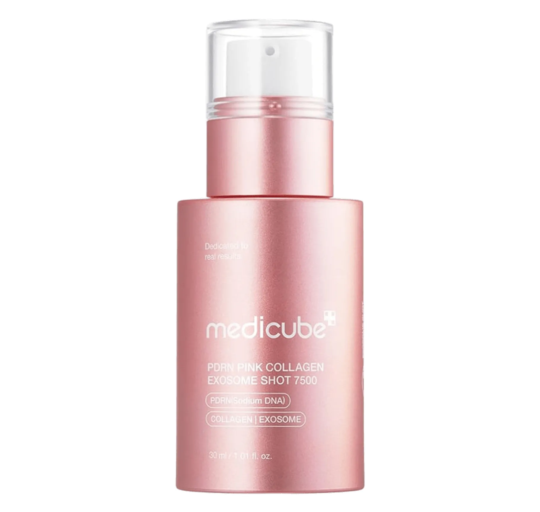 Medicube PDNR Pink Collagen Exosome Shot 7500 Регенеруюча сироватка з полінуклеотидами, екзосомами та спікулами - Фото