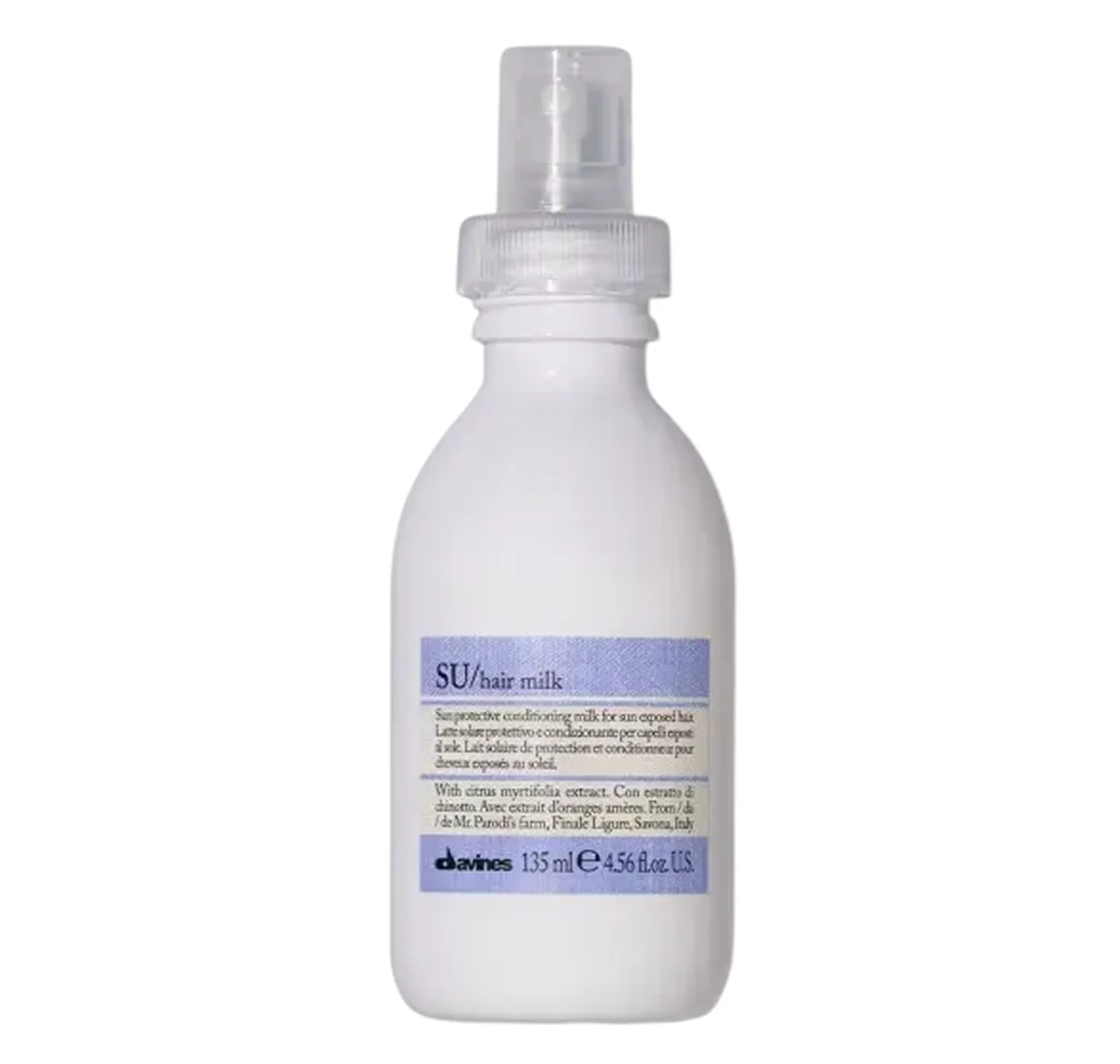 Davines SU Hair Milk Незмивне сонцезахисне молочко для всіх типів волосся - Фото