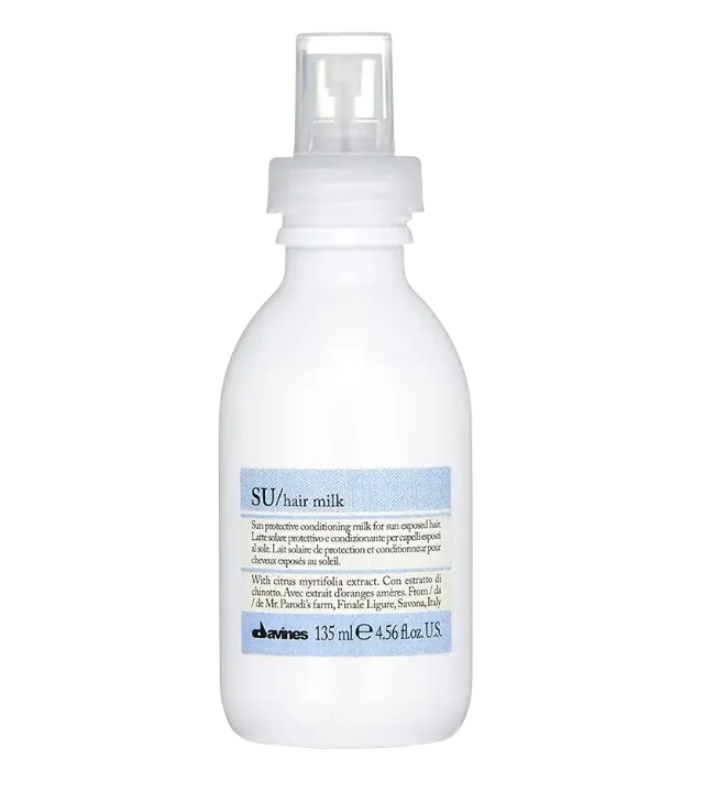 Davines SU Hair Milk Незмивне сонцезахисне молочко для всіх типів волосся - Фото
