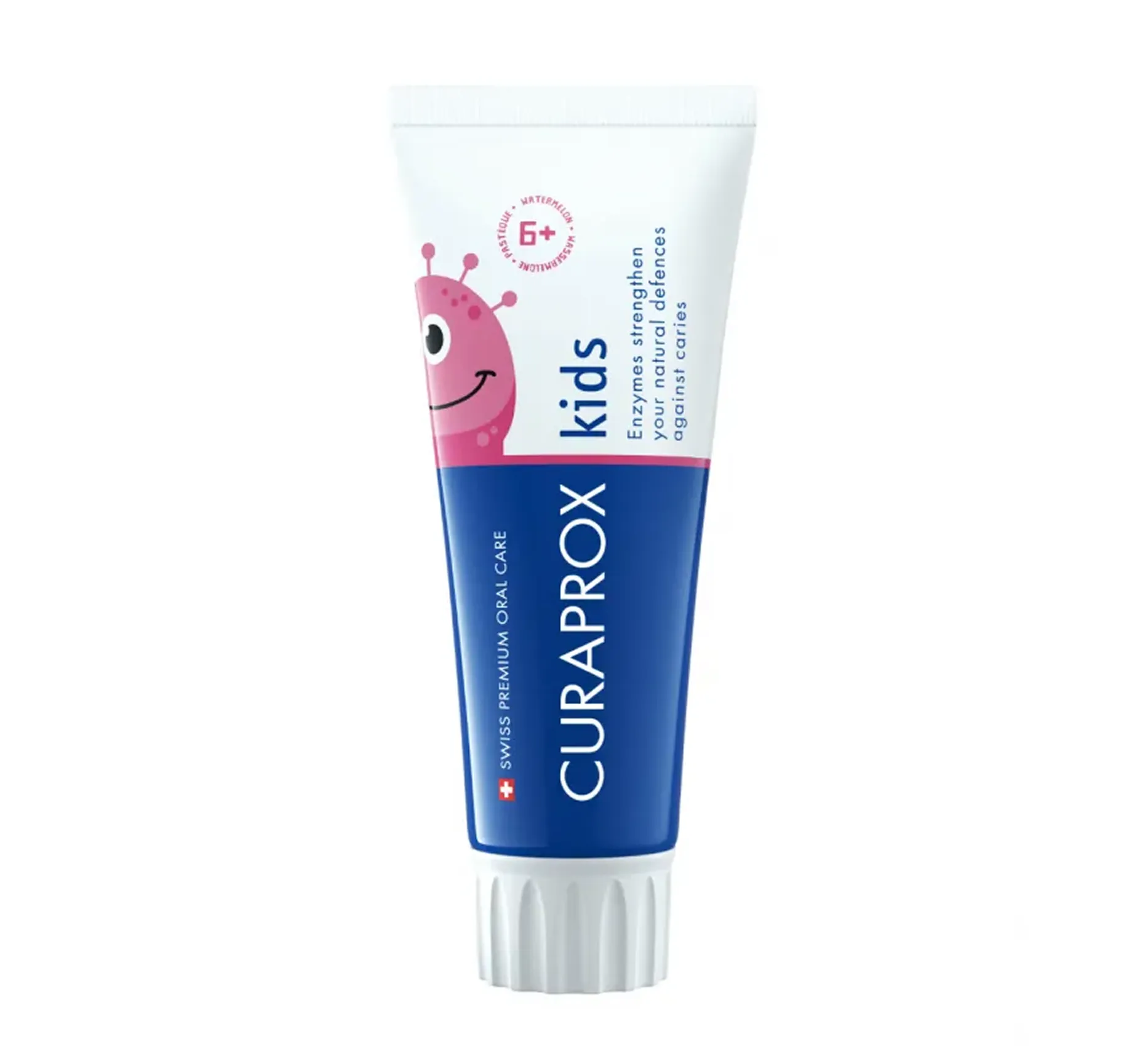 Curaprox kids Дитяча зубна паста з фтором з 6-ти років зі смаком кавуна - Фото