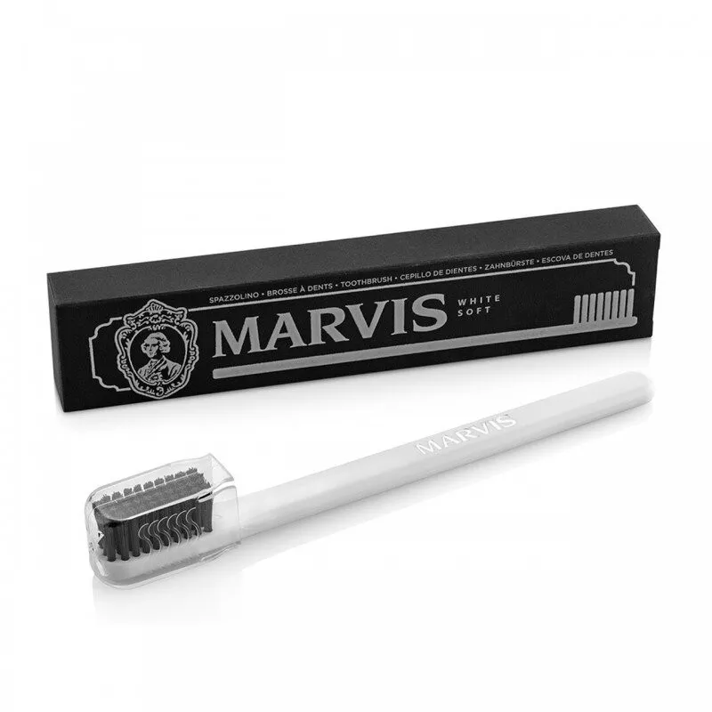 Marvis White Soft Зубна щітка мʼякої жорсткості - Фото
