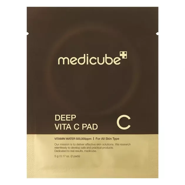Medicube Deep Vita C Pad Освітлюючі відновлювальні пади для обличчя з Vit C - Фото