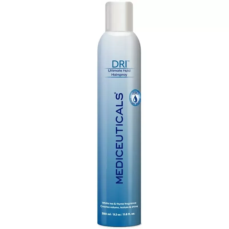 Mediceuticals DRI Ultimate Hold Hairspray Невагомий лак для волосся оптимальної фіксації - Фото