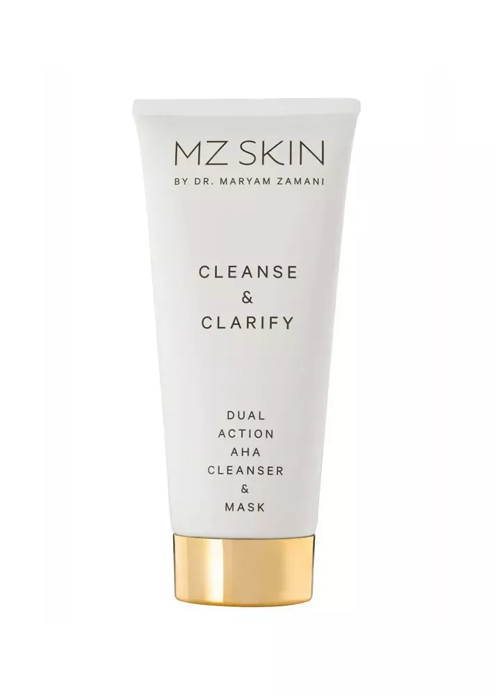 (Outlet) MZ Skin Cleanse & Clarify Dual Action AHA Cleanser & Mask Очищувальна гель подвійної дії для обличчя з АНА-кислотами - Фото