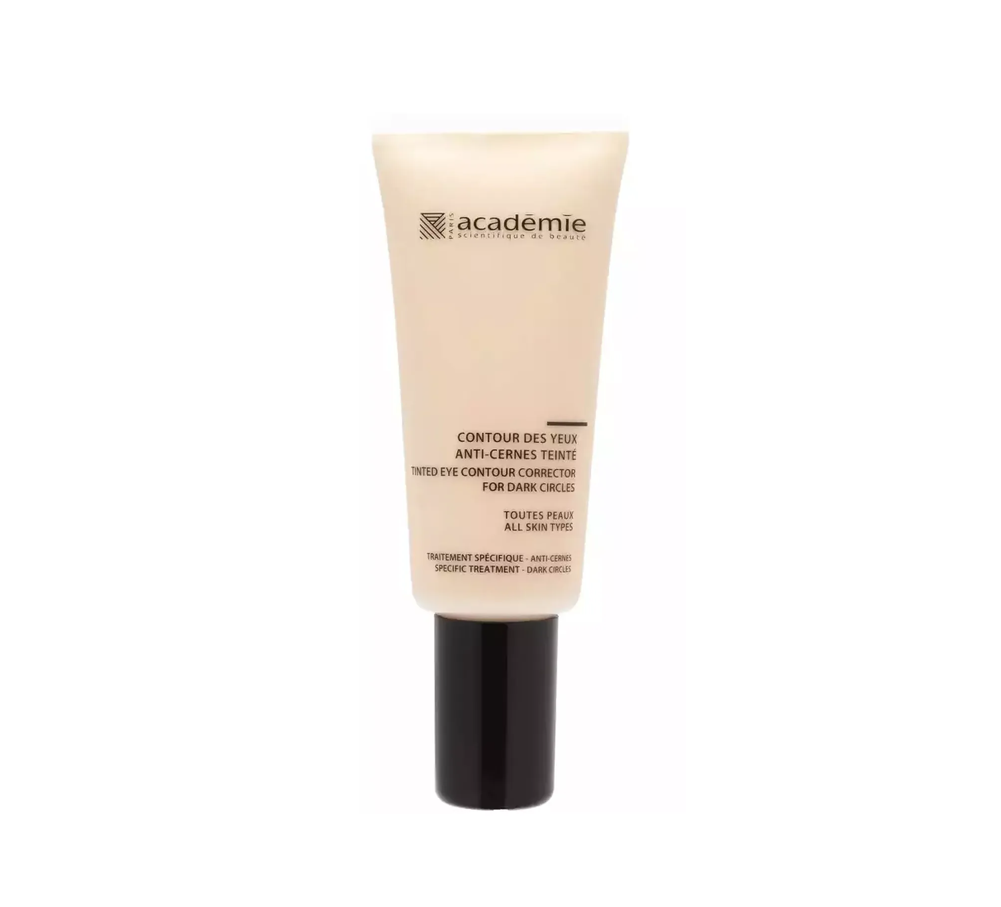 Academie Tinted Eye Contour Corrector For Dark Circles Крем-консилер проти темних кіл для контуру очей - Фото