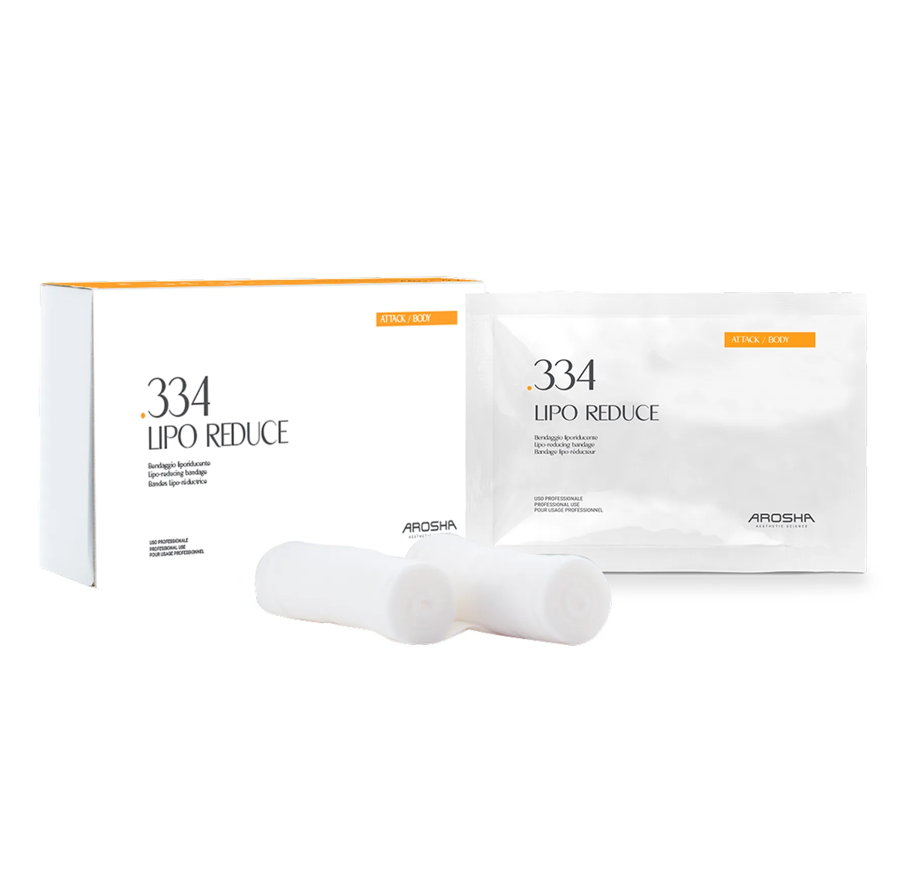 Arosha Lipo Reduce 1 treatment Ліполітичний бандаж з фосфатидилхоліном - Фото