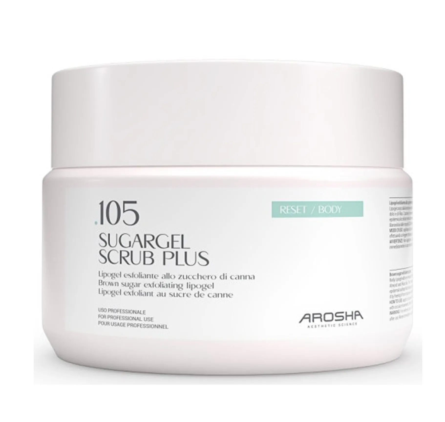 Arosha Sugar Gel Scrub Plus Скраб-ексфоліант з коричневим цукром - Фото