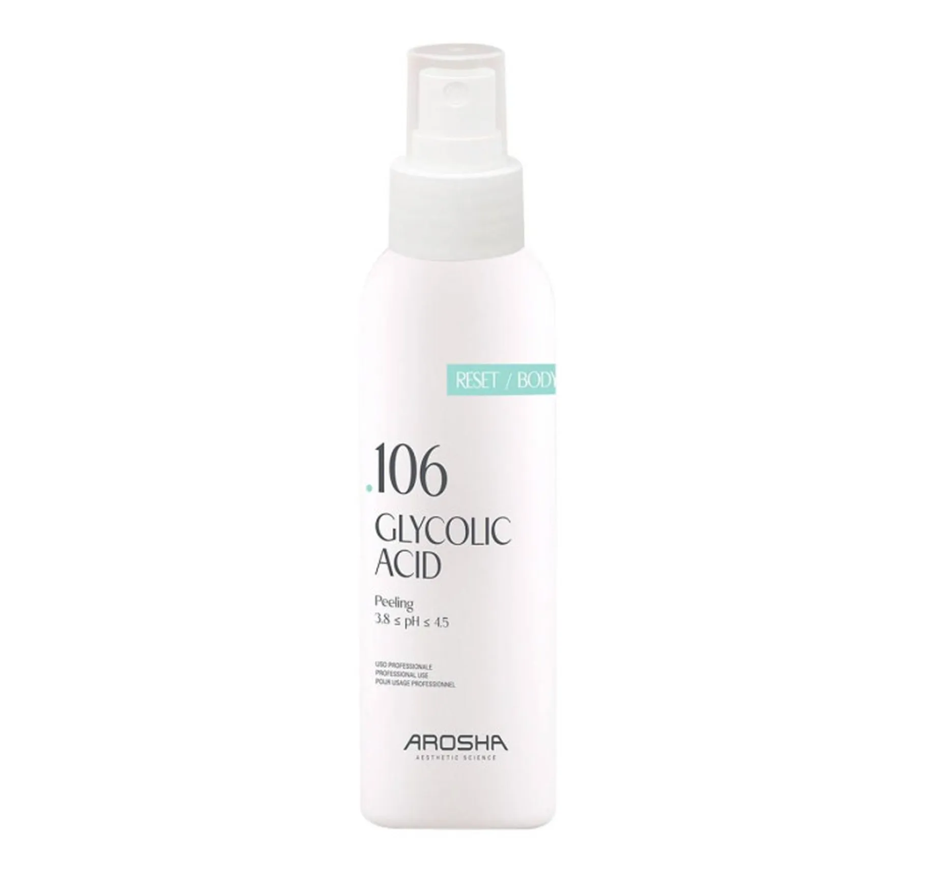 Arosha 106 Glycolic Acid Peel Гліколевий пілінг-спрей - Фото