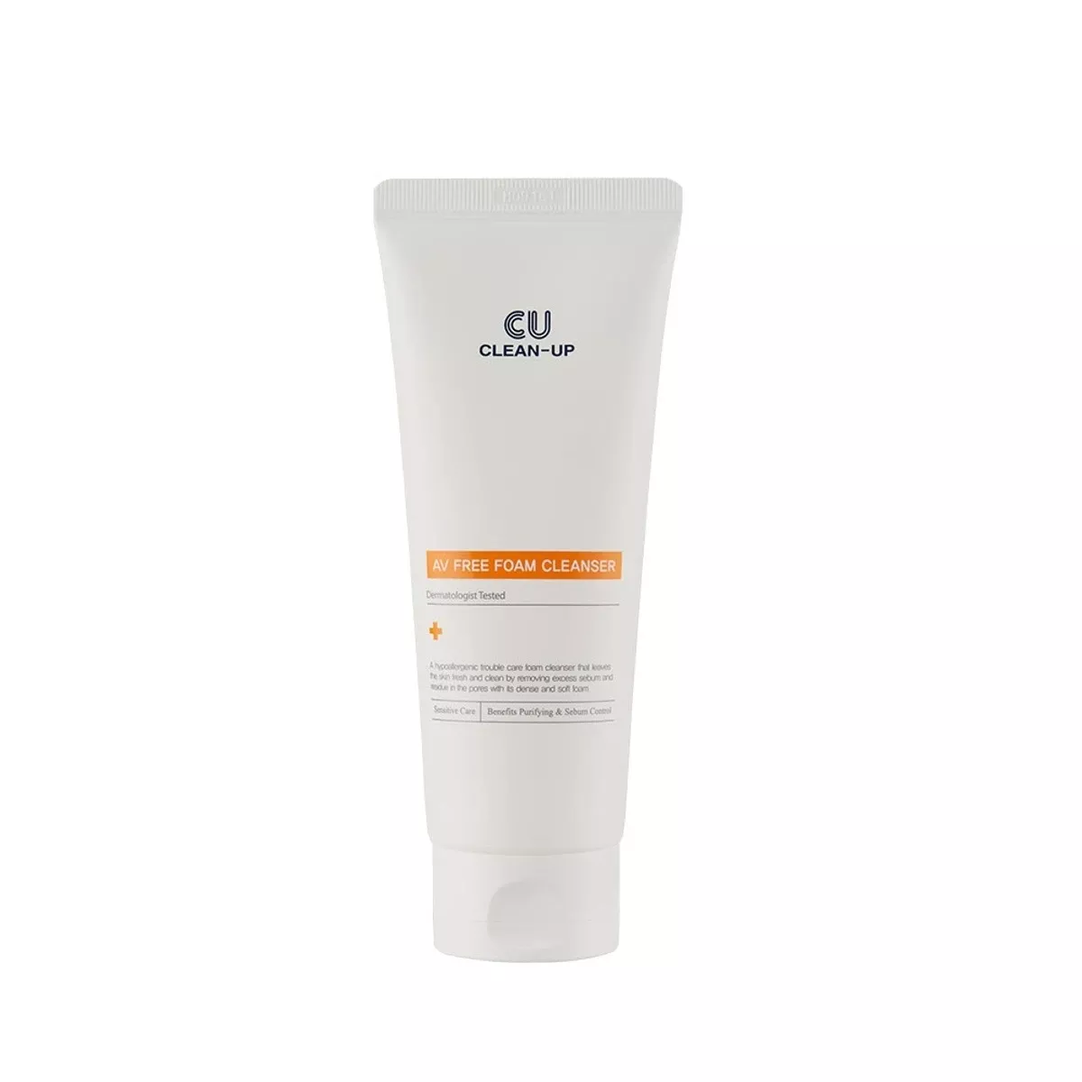 Cu Skin Clean-Up AV Free Foam Cleanser Кремова очищуюча пінка із саліциловою кислотою - Фото