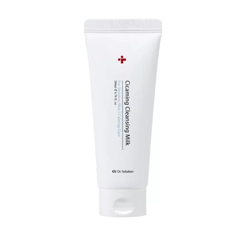 Cu Skin Dr. Solution Cicaming Cleansing Milk Очищуюче молочко з центеллою - Фото