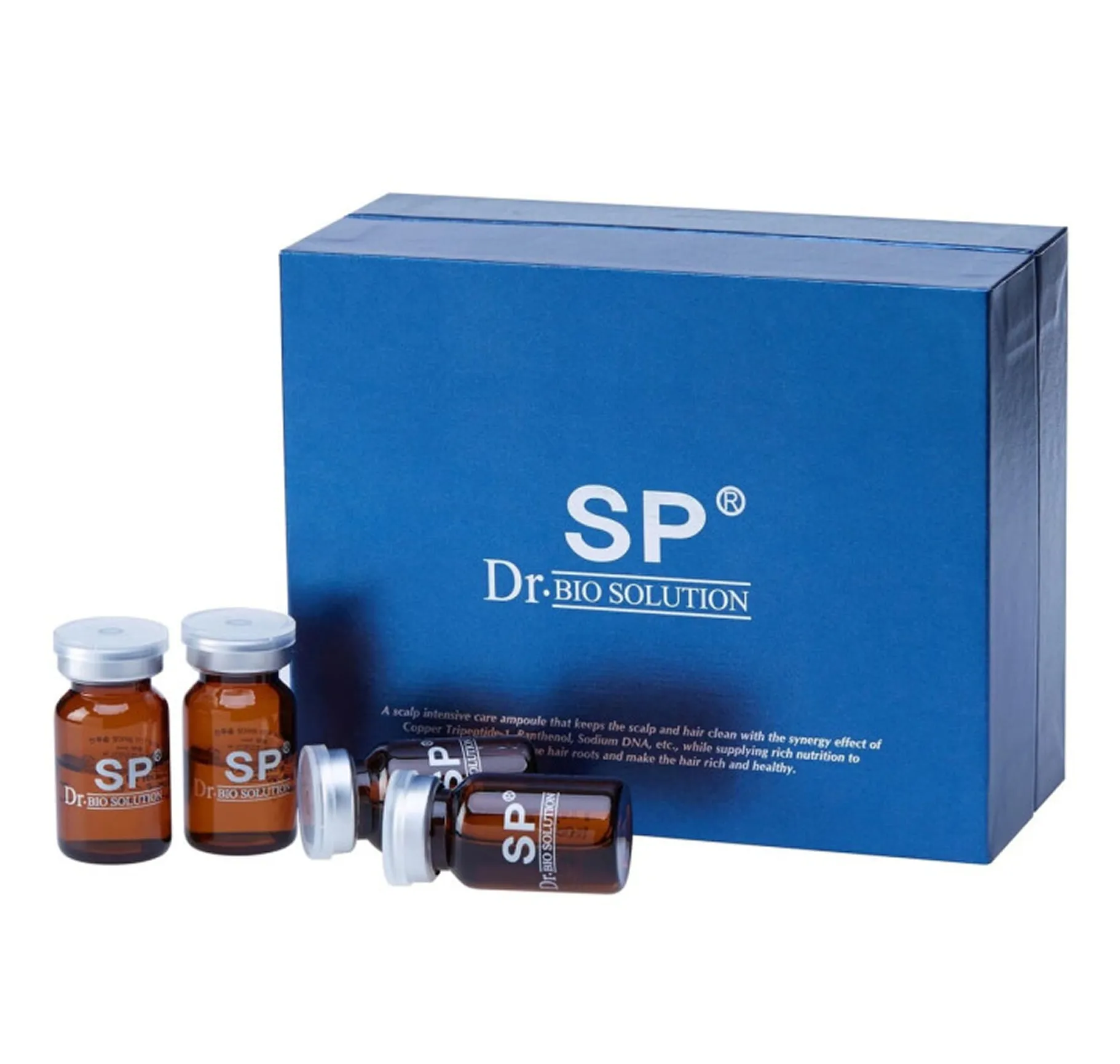 Cu Skin Dr. Bio Solution Набір ампул проти випадіння волосся з полінуклеотидами - Фото