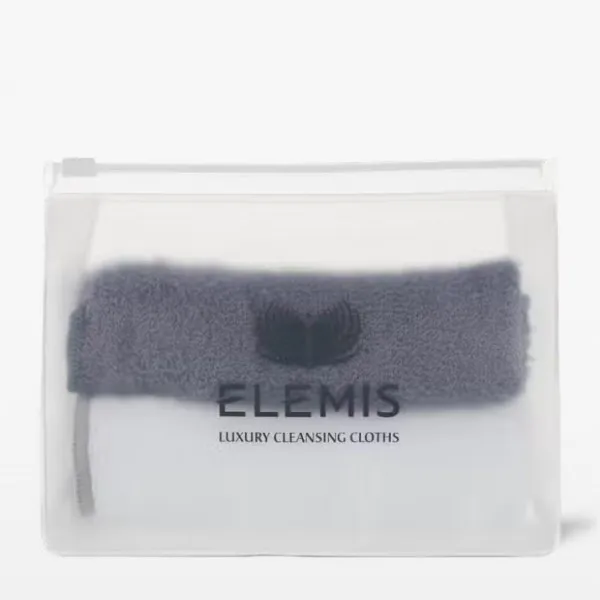 Elemis Cleansing Cloth Duo in ZIP Lock Bag Набір з 2-х махрових рушничків для вмивання - Фото