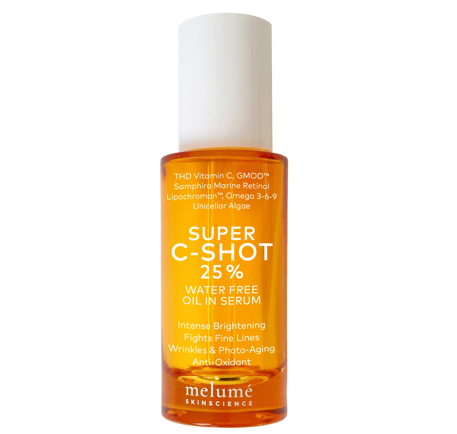 Melume Water-Free Super C-Shot 25% Антиоксидатна сироватка з 25% вітаміном С (THD) - Фото