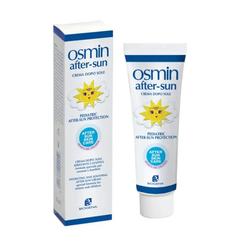 Biogena Osmin After Sun Крем дитячий заспокійливий і зволожуючий після засмаги - Фото