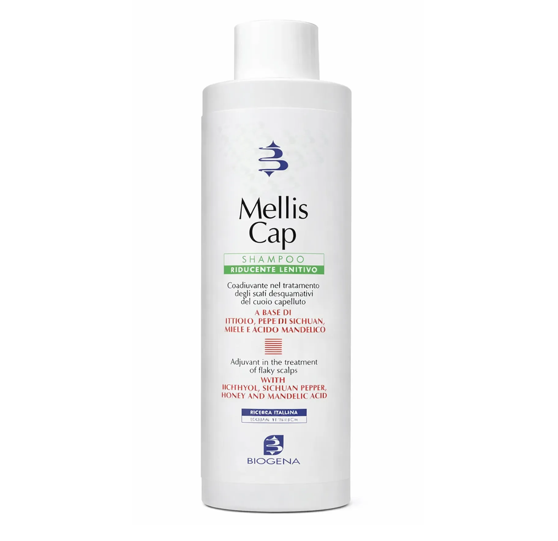 Biogena Mellis Cap Shampoo Пом`якшувальний шампунь при псоріазі та дерматиті - Фото