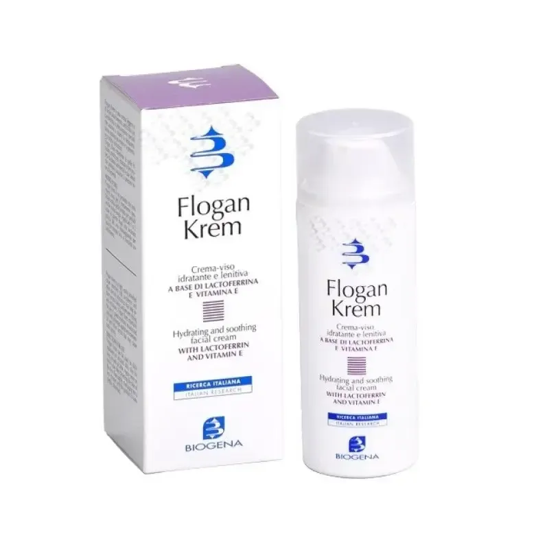 Biogena Flogan Krem Крем заспокійливий і зволожуючий для гіперреактивної шкіри - Фото