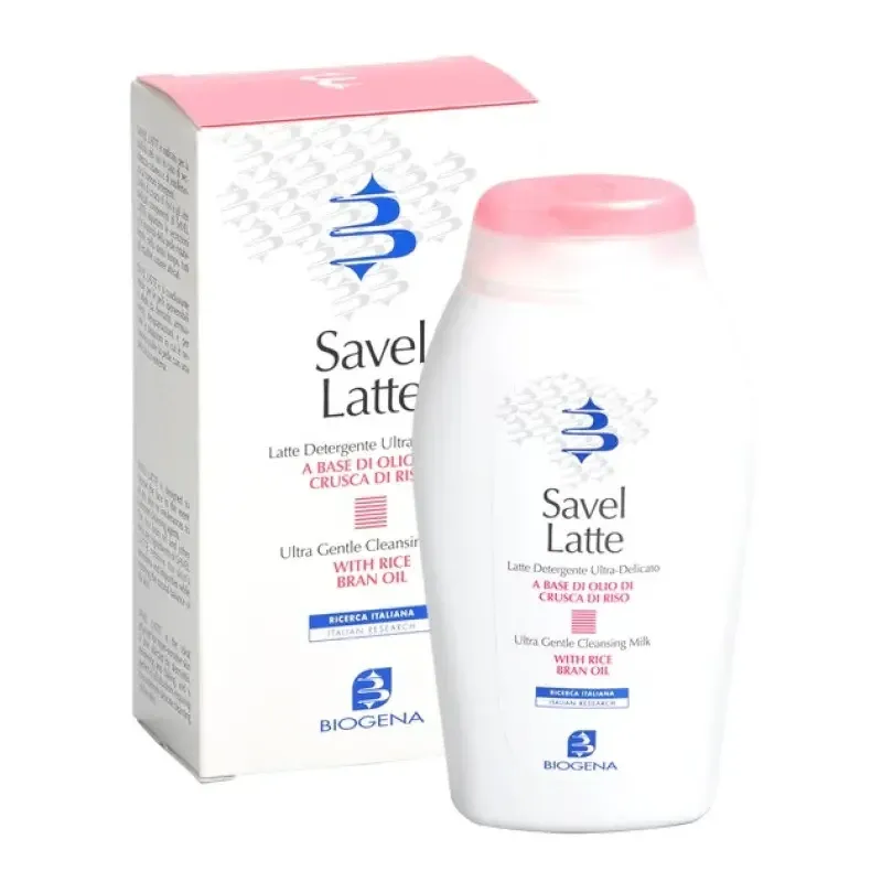 Biogena Savel Latte Cleansing Milk Молочко очищуюче з рисовими висівками - Фото
