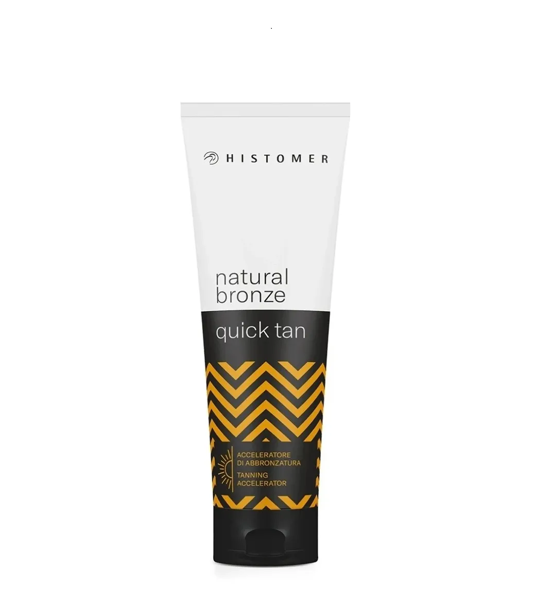 Histomer Natural Bronze Quick Tan Активатор-прискорювач засмаги з антиейдж ефектом для обличчя та тіла - Фото