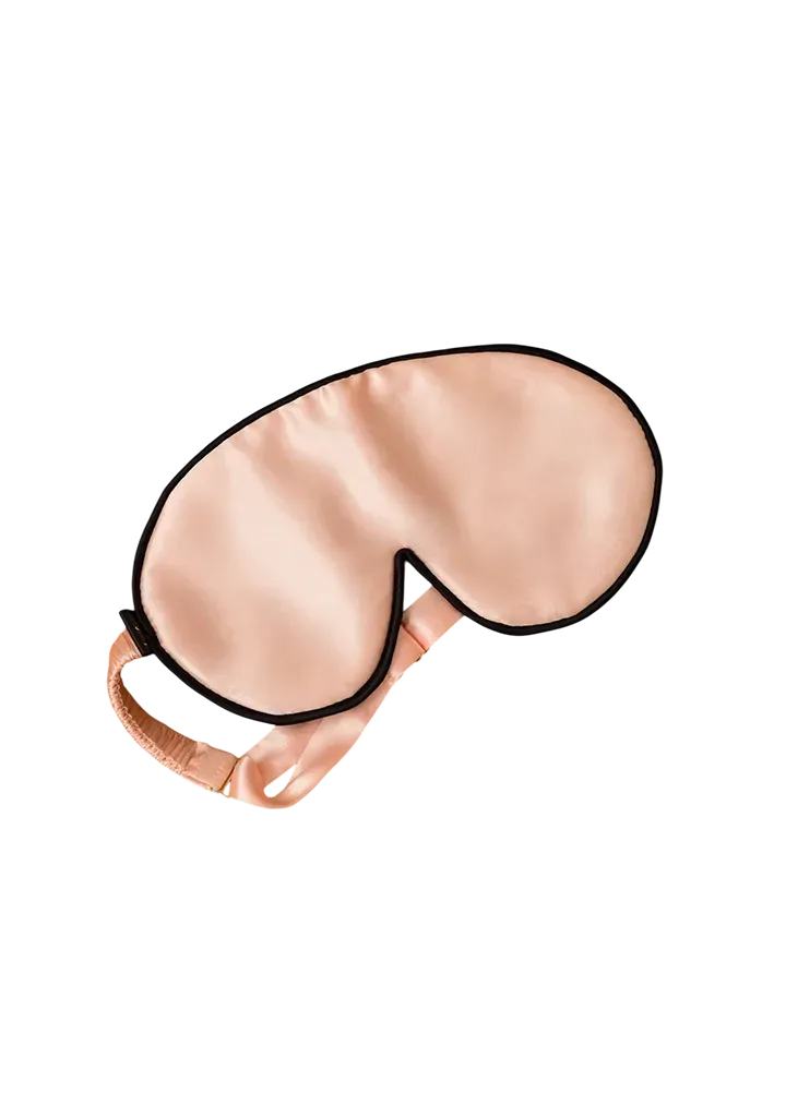 Rosy Drop Шовкова маска для сну - Фото