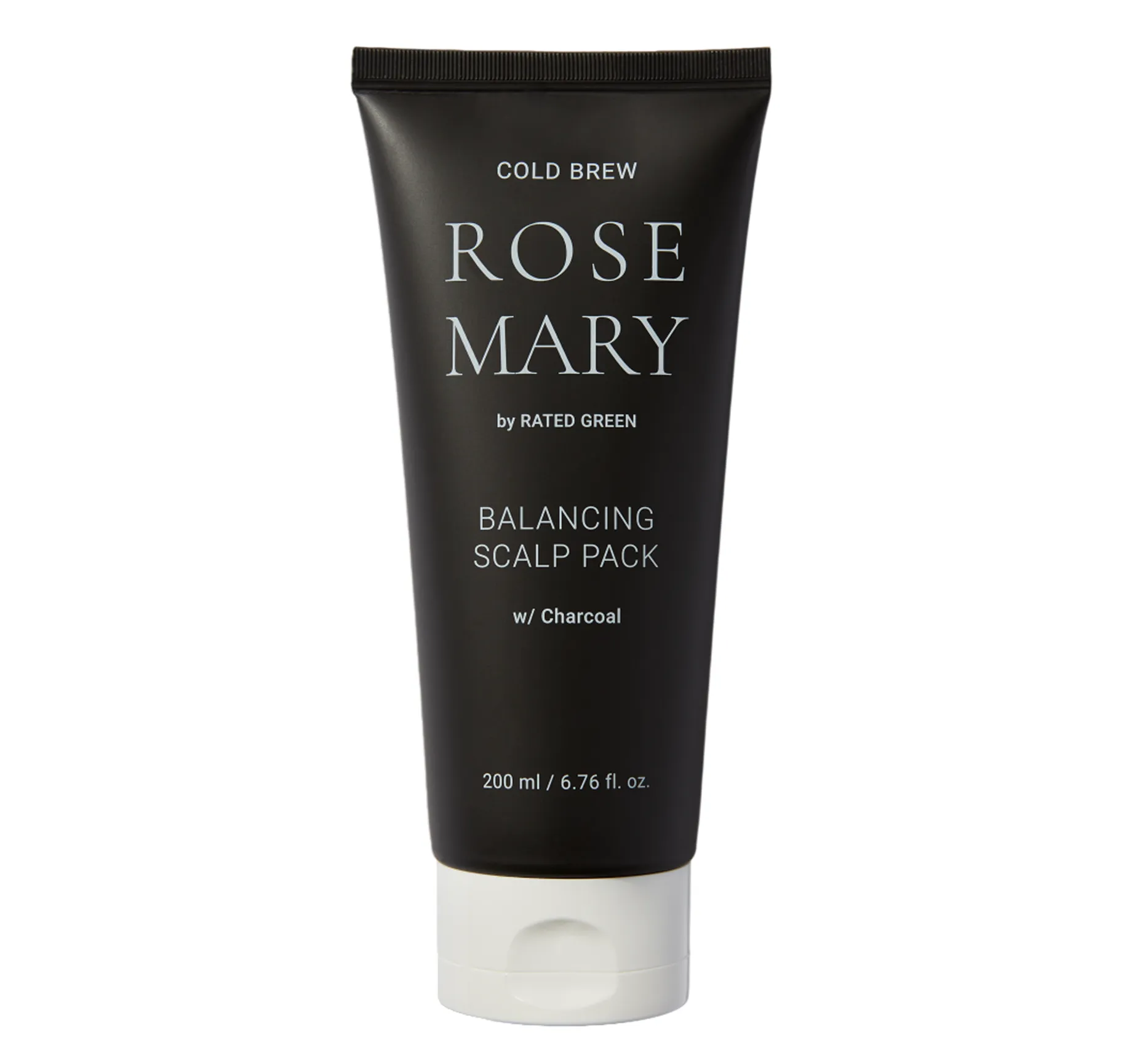 (Outlet) Rated Green Cold Brew Rosemary Balancing Scalp Pack Балансуюча маска для жирної шкіри голови з вугіллям - Фото