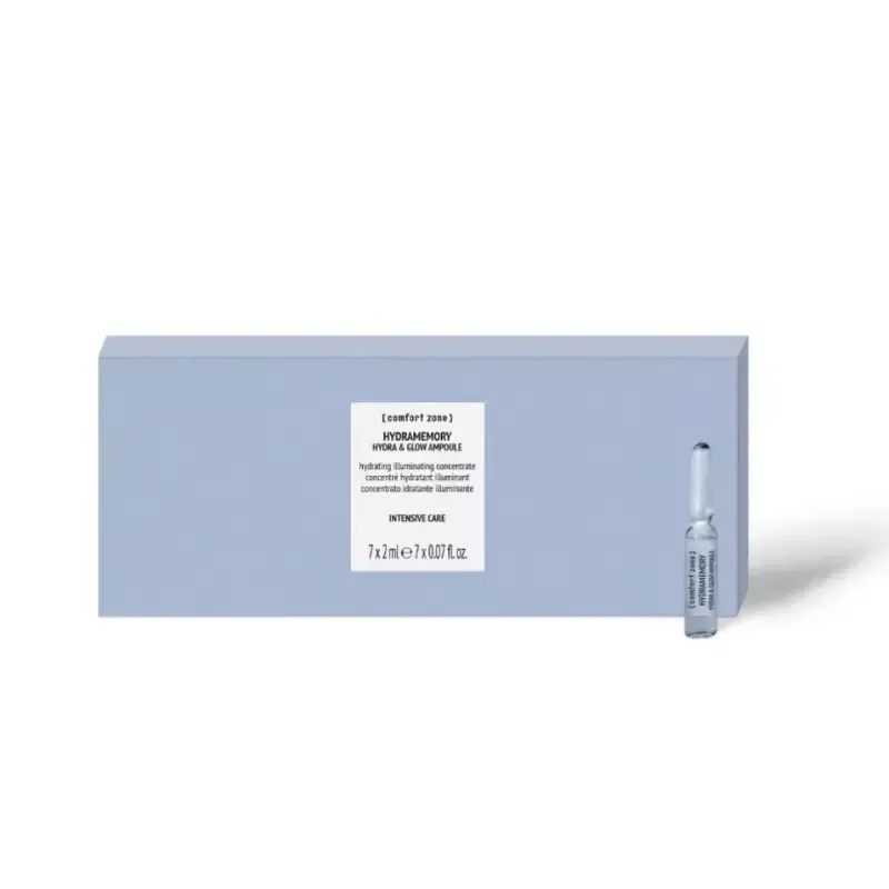 (Outlet) Comfort Zone Hydramemory Hydra & Glow Ampoule Ампули для інтенсивного зволоження обличчя - Фото
