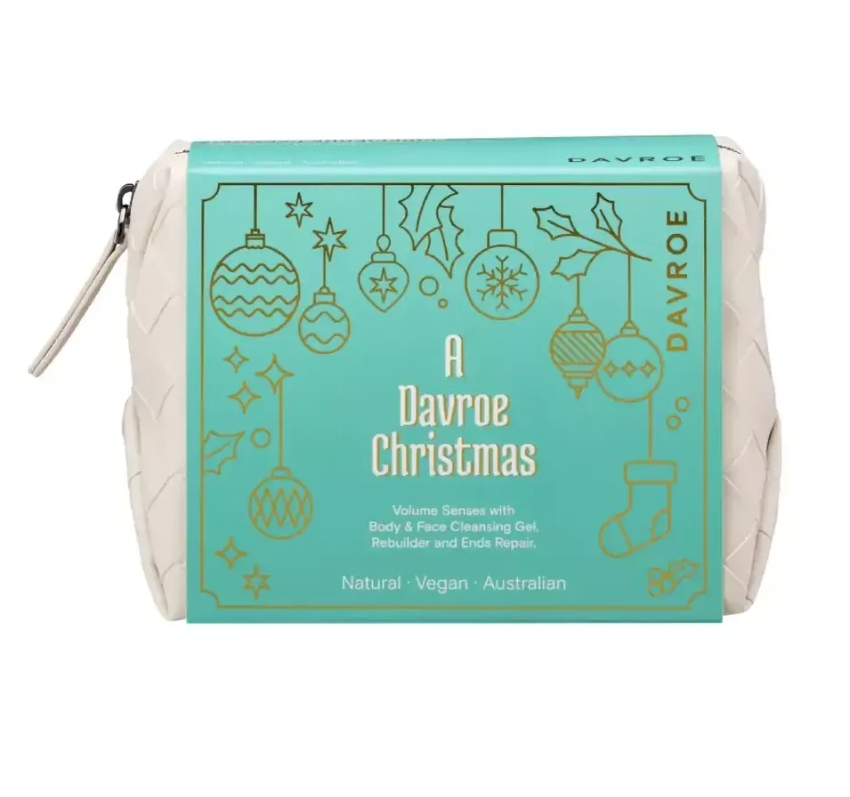 (Outlet) Davroe Christmas Volume Senses Travel Pack Тревел-набір для об`єму волосся - Фото