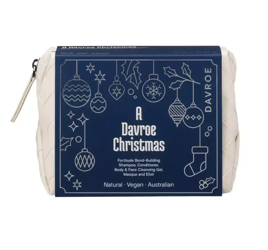 (Outlet) Davroe Christmas Fortitude Senses Travel Pack Тревел-набір для зміцнення волосся - Фото