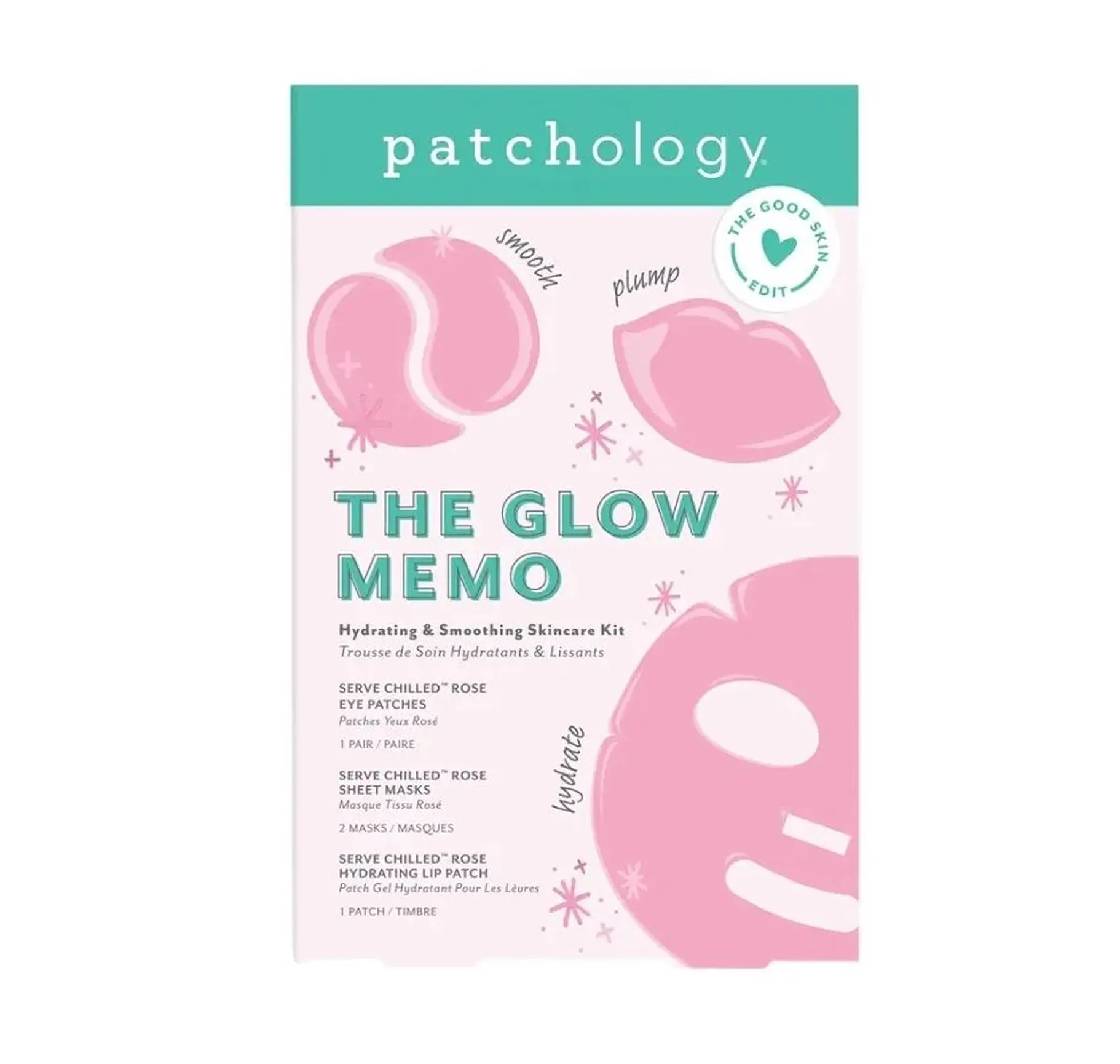 Patchology The Glow Memo Набір для сяйва та зволоження шкіри - Фото
