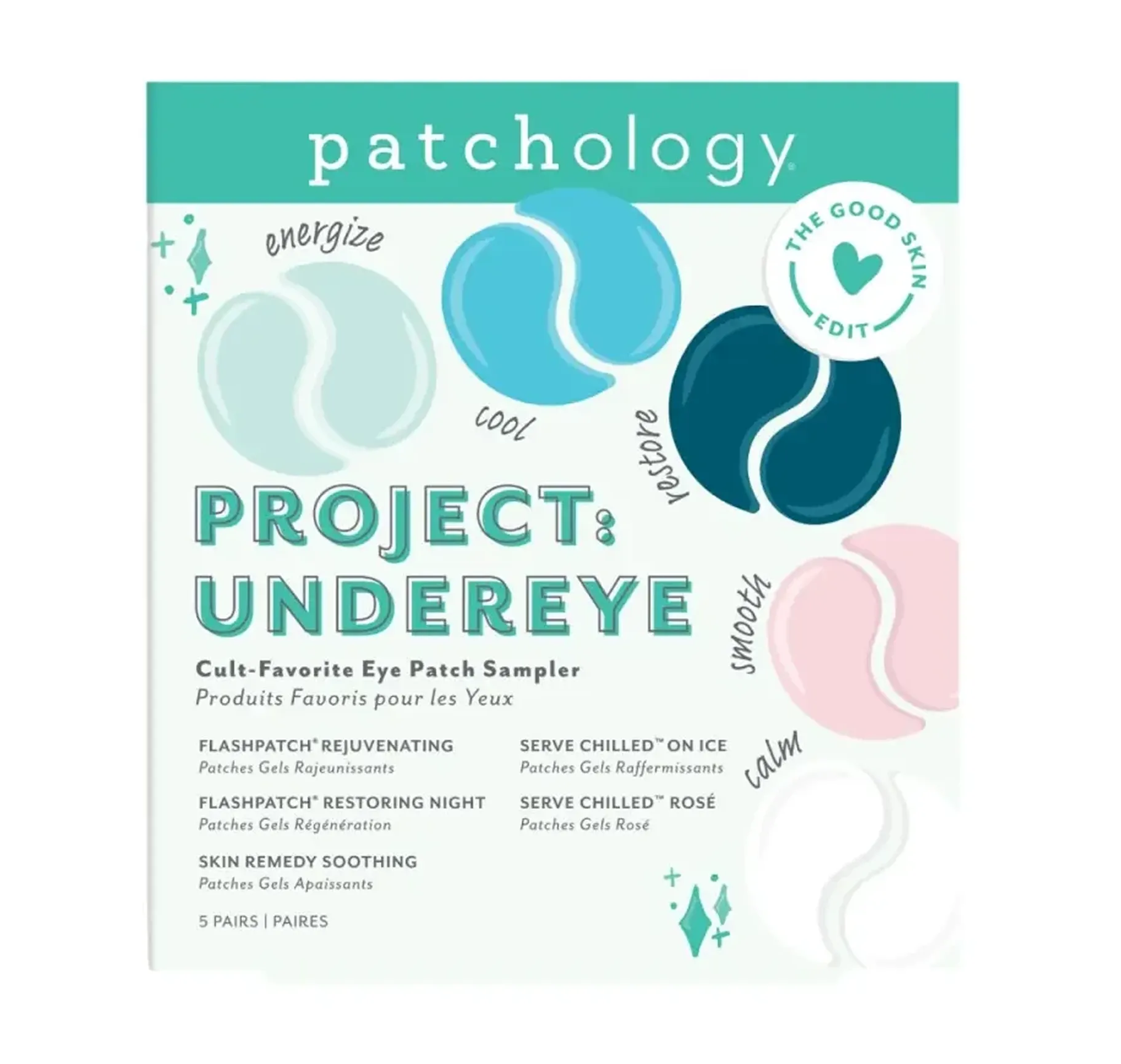 Patchology Project: Undereye Набір патчів для зони під очима - Фото