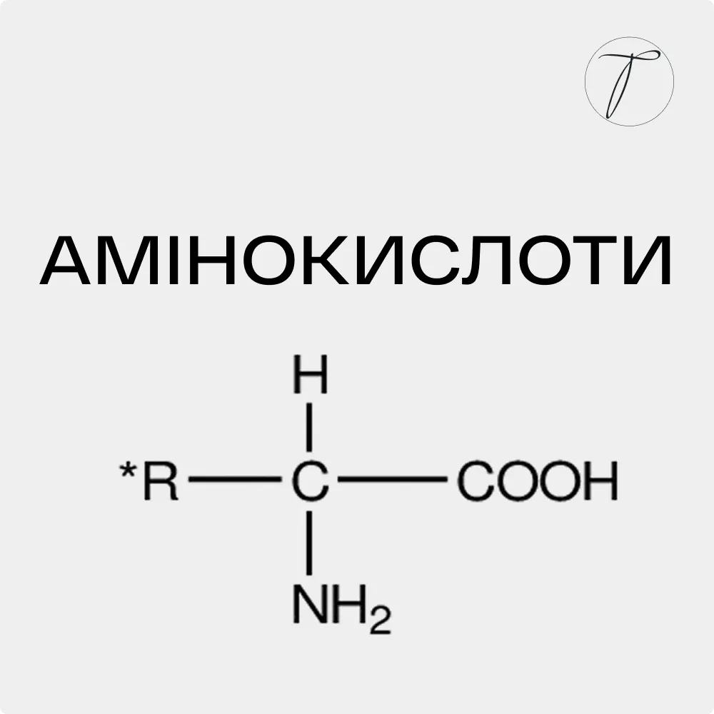 Амінокислоти - формула