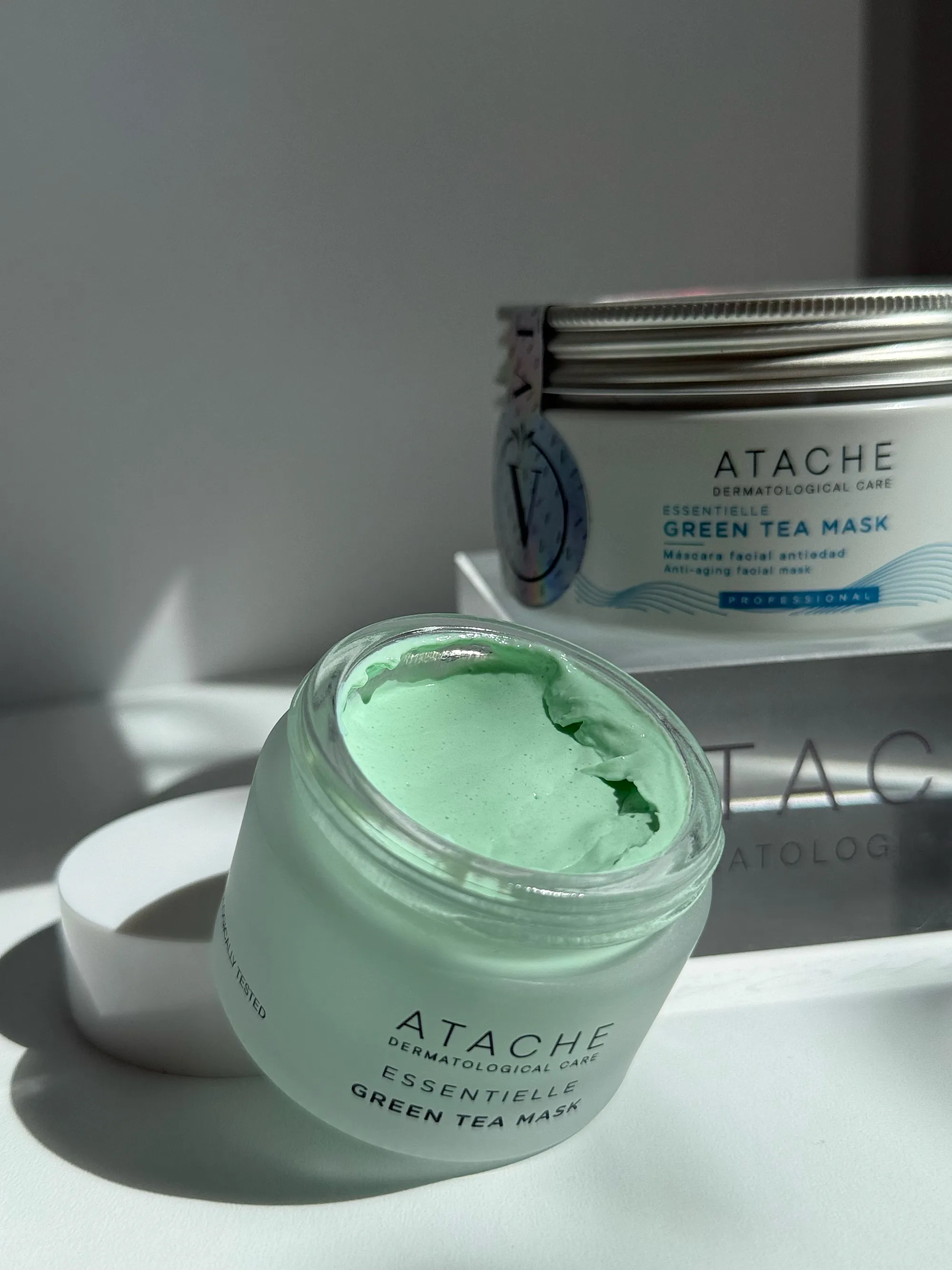 Atache Essentielle Green Tea Mask Відновлювальна заспокійлива