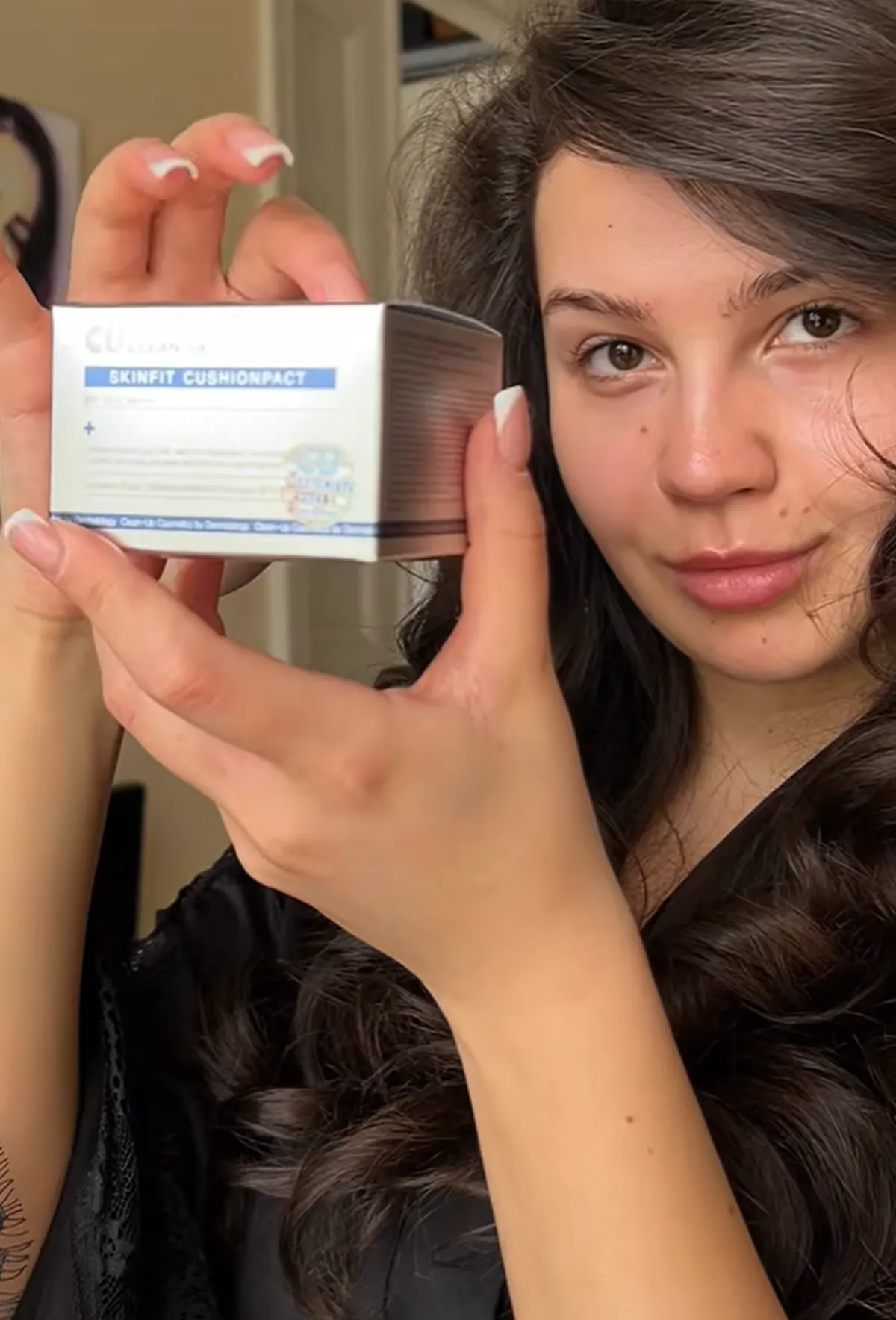 Кушон 3 в 1 Cu Skin Clean-up Skinfit Cushion Pact SPF 50+ PA+++ — бездоганна шкіра - Фото